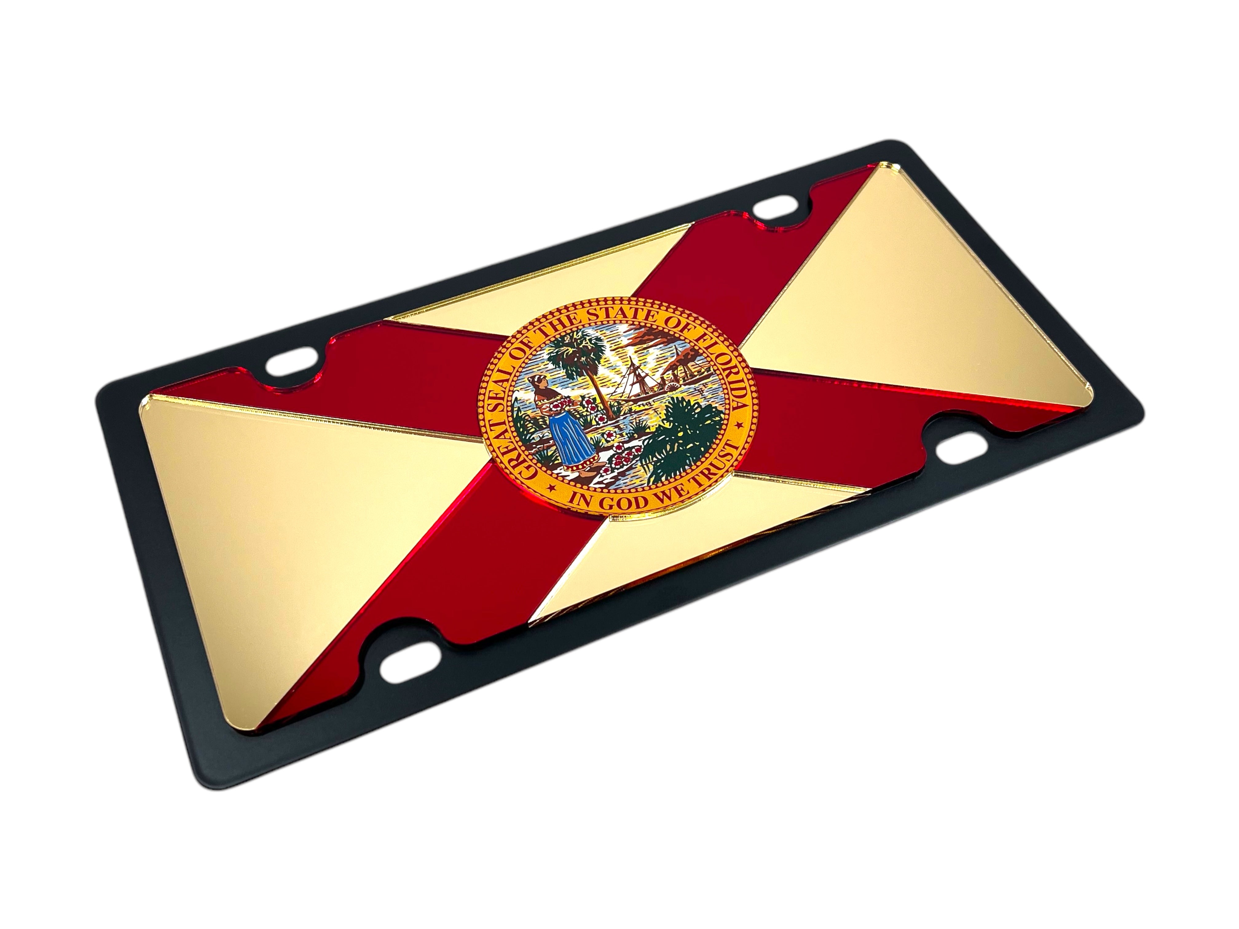 University Themed Florida State Flag License Plates