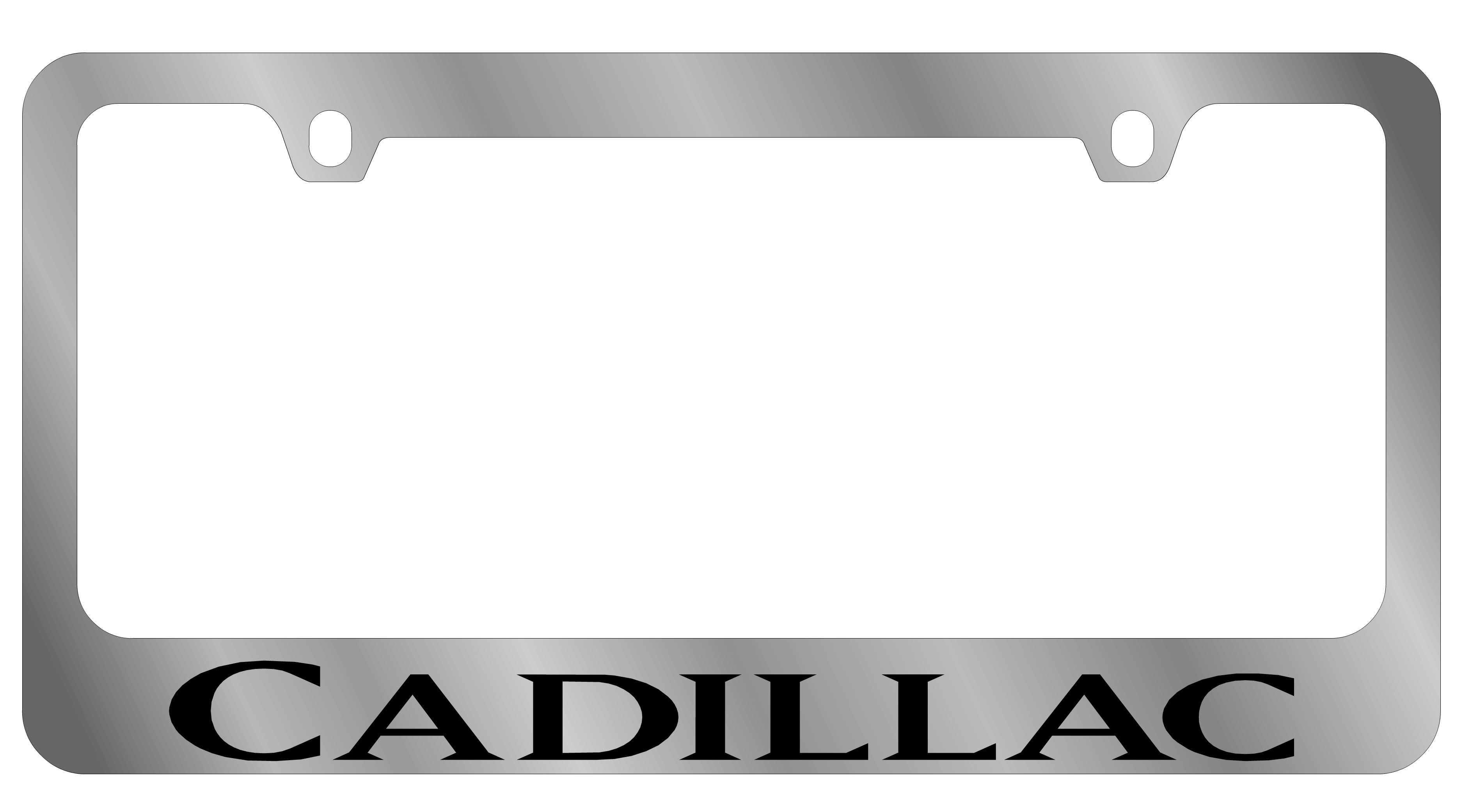 Cadillac Chrome License Plate Frame