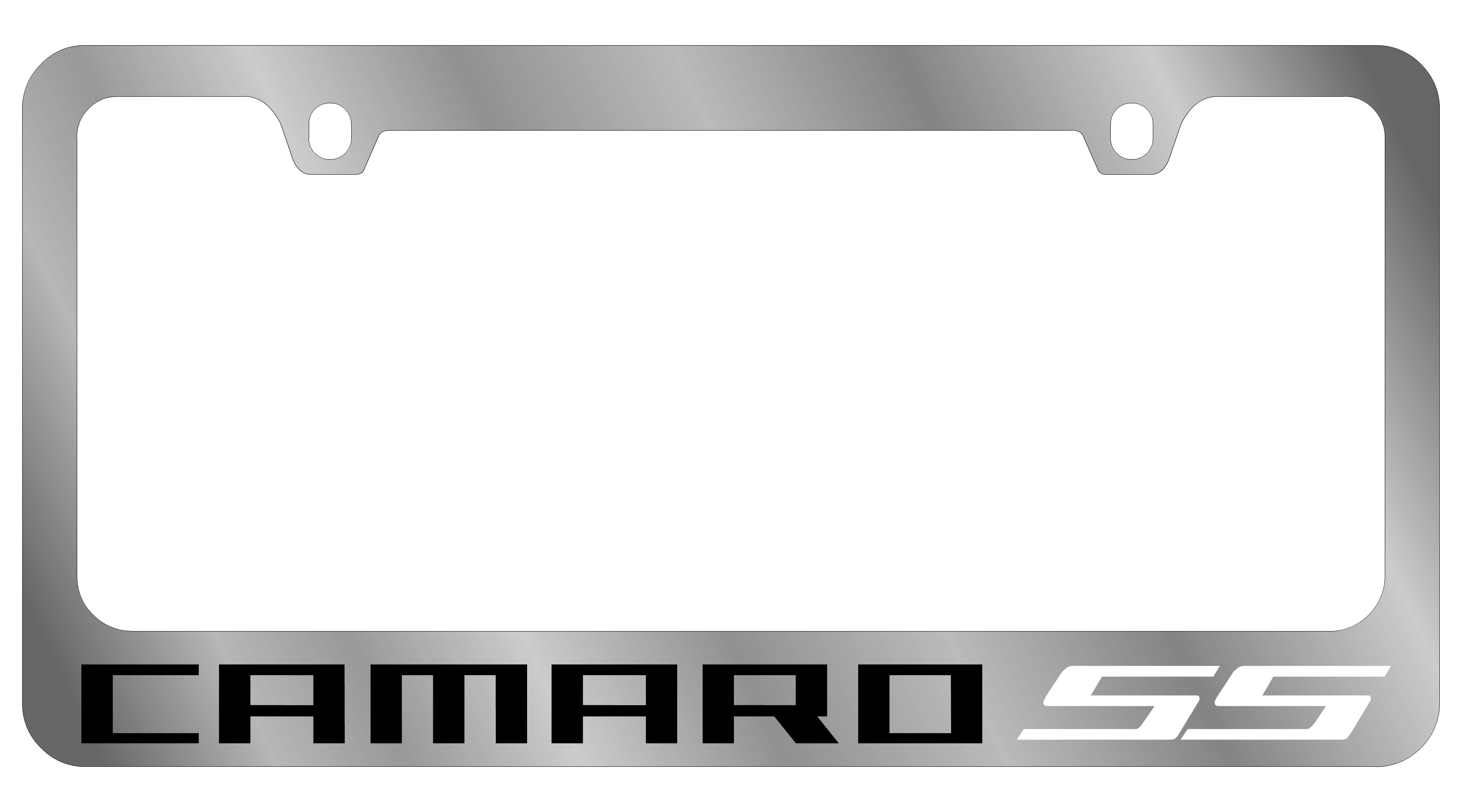 2010 Chevrolet Camaro SS Chrome License Plate Frame