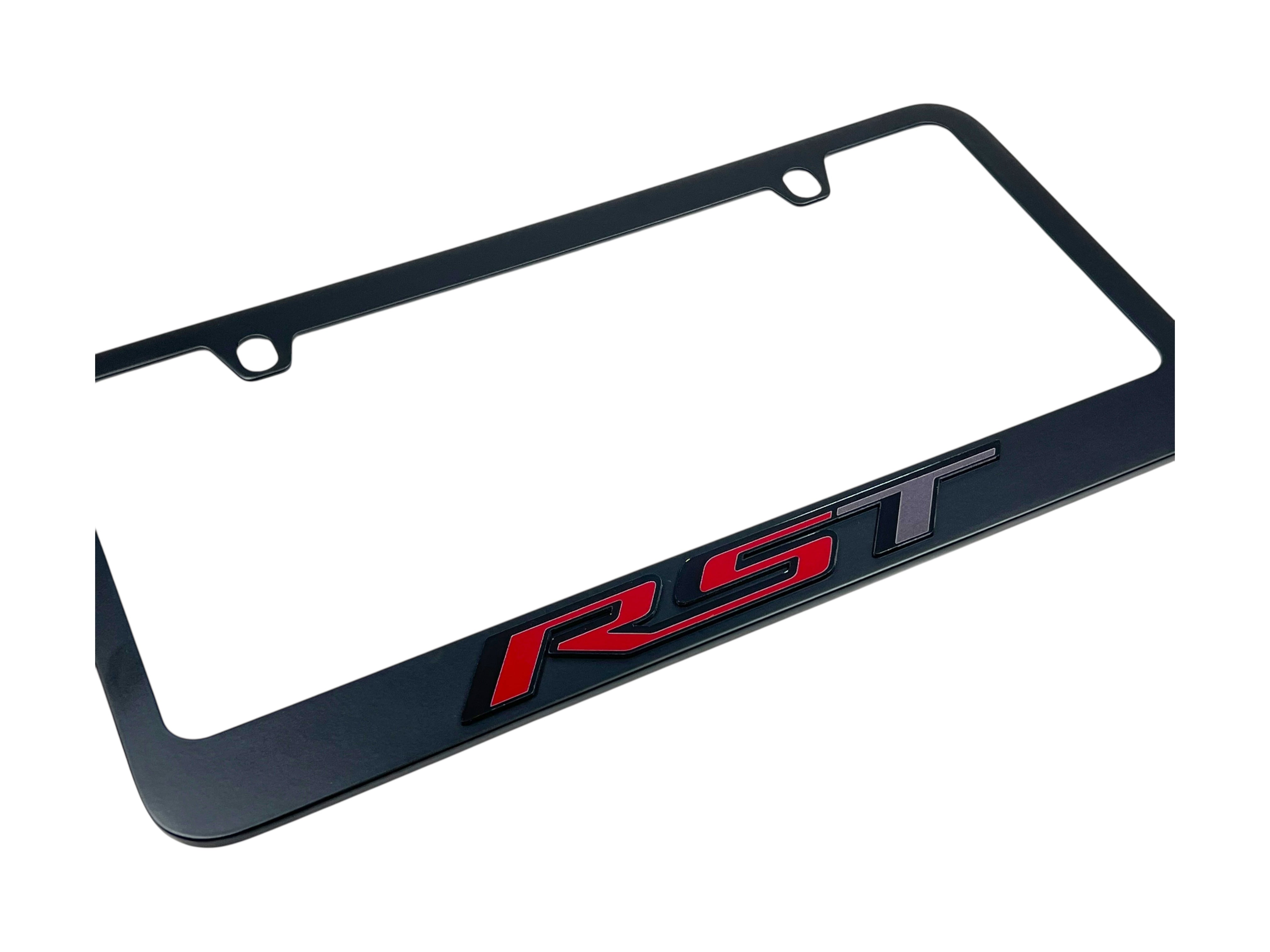 Chevrolet RST Black License Plate Frame