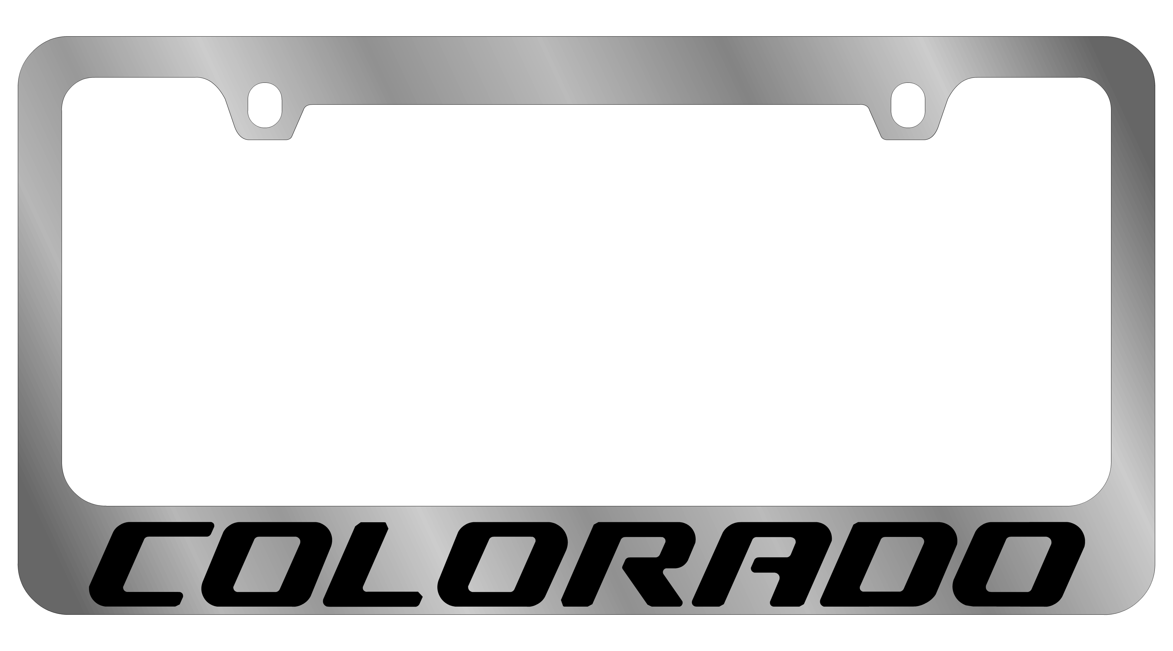 Chevrolet Colorado Chrome License Plate Frame