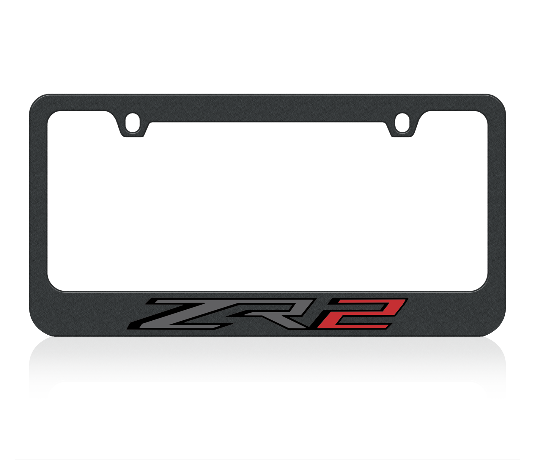 Chevrolet ZR2 Black License Plate Frame
