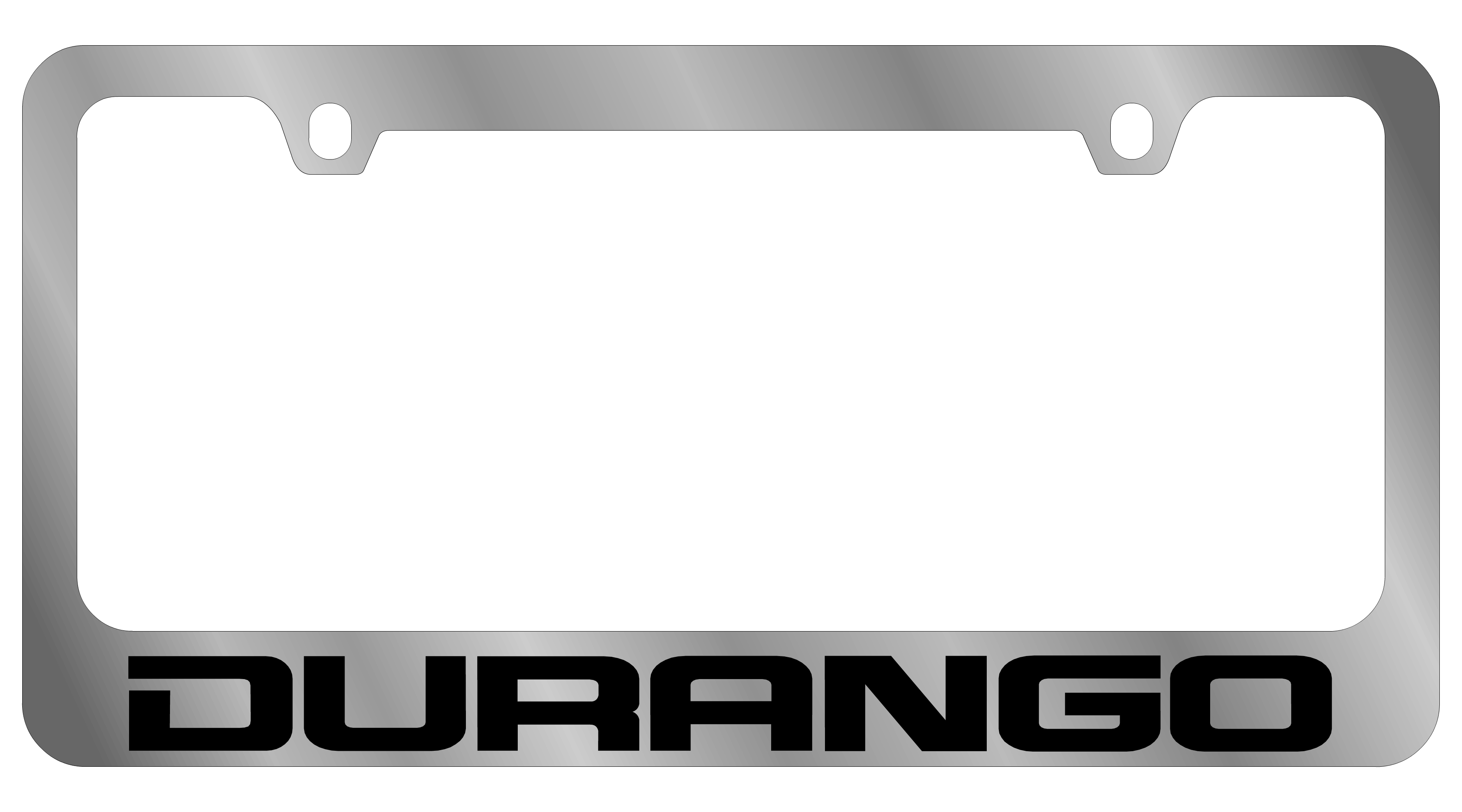 Dodge Durango Chrome License Plate Frame