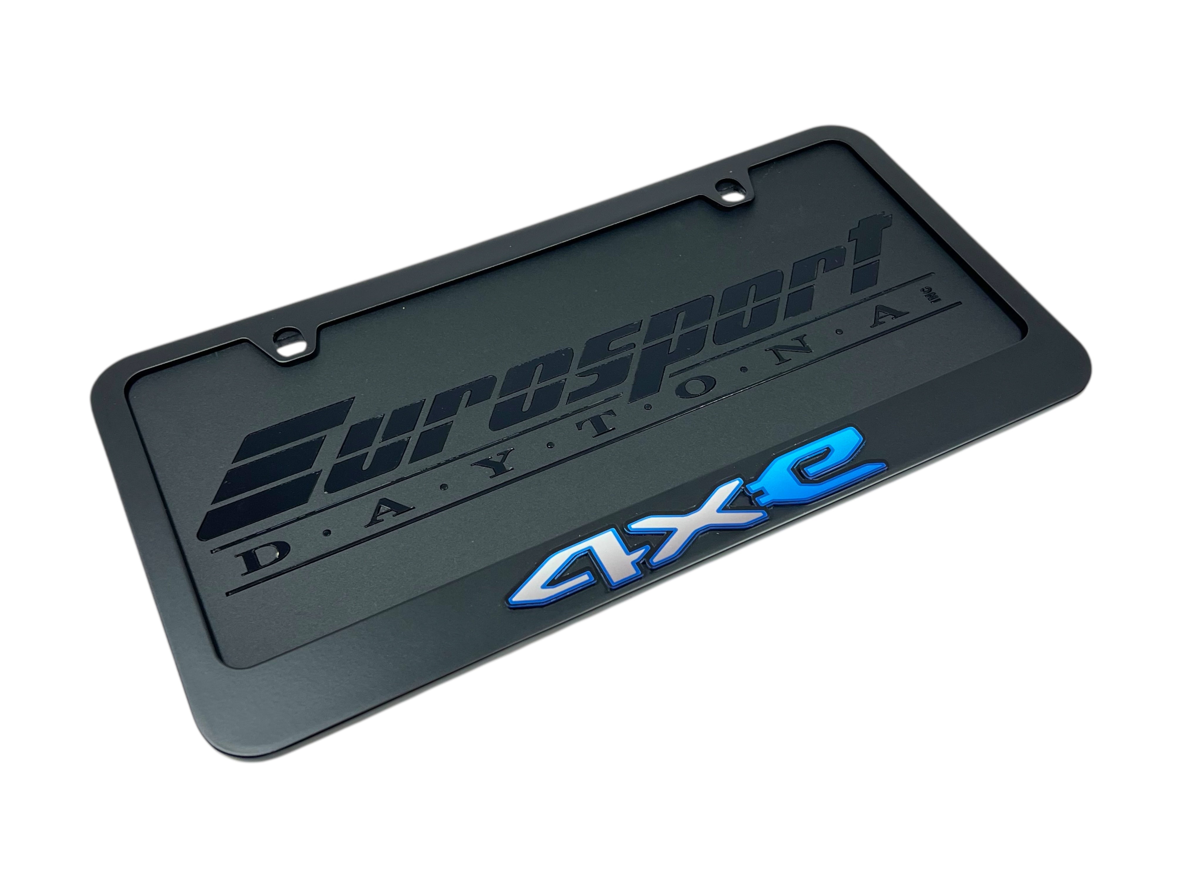 Jeep 4XE Black License Plate Frame