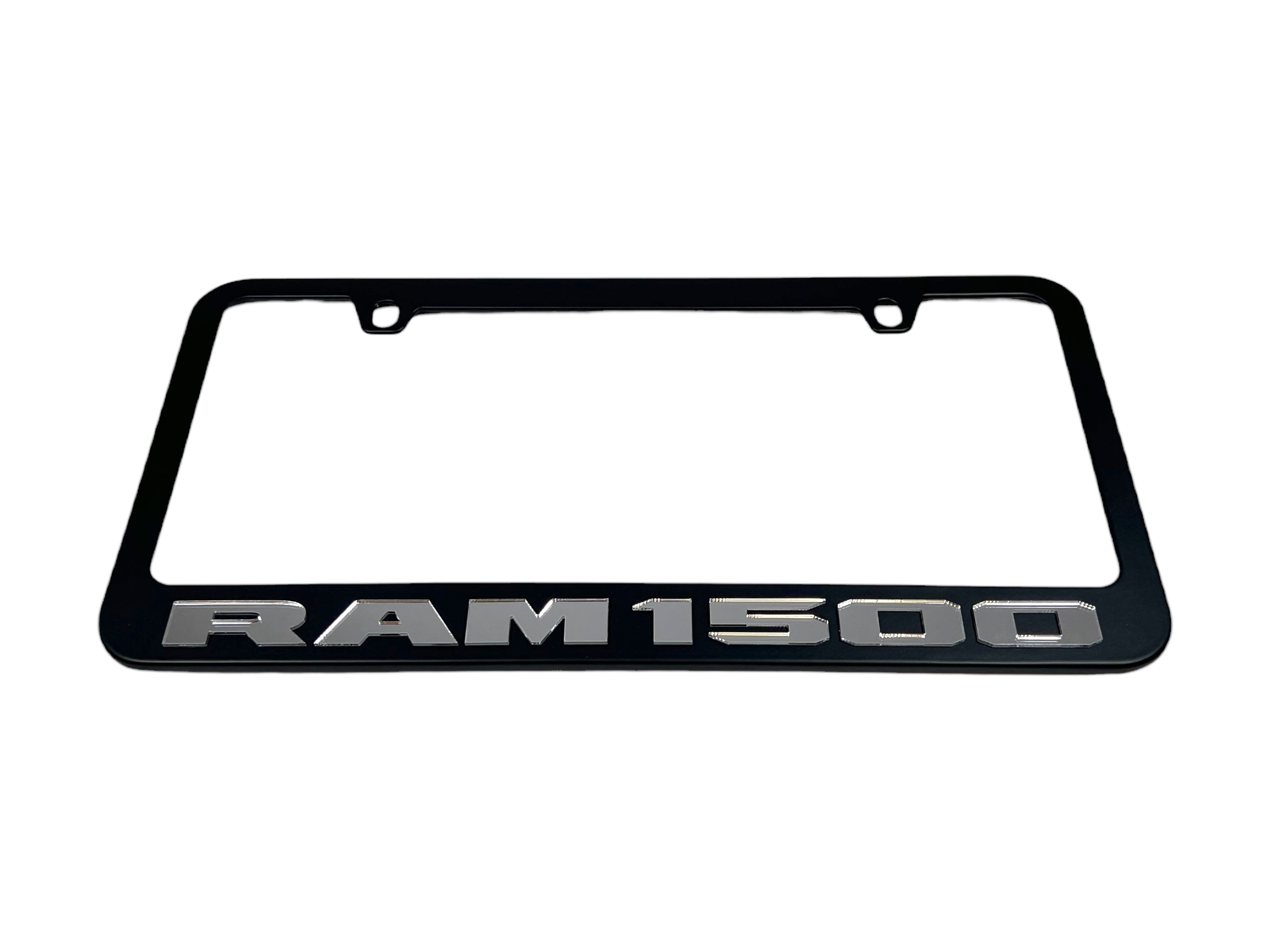 Ram 1500 Black License Plate Frame