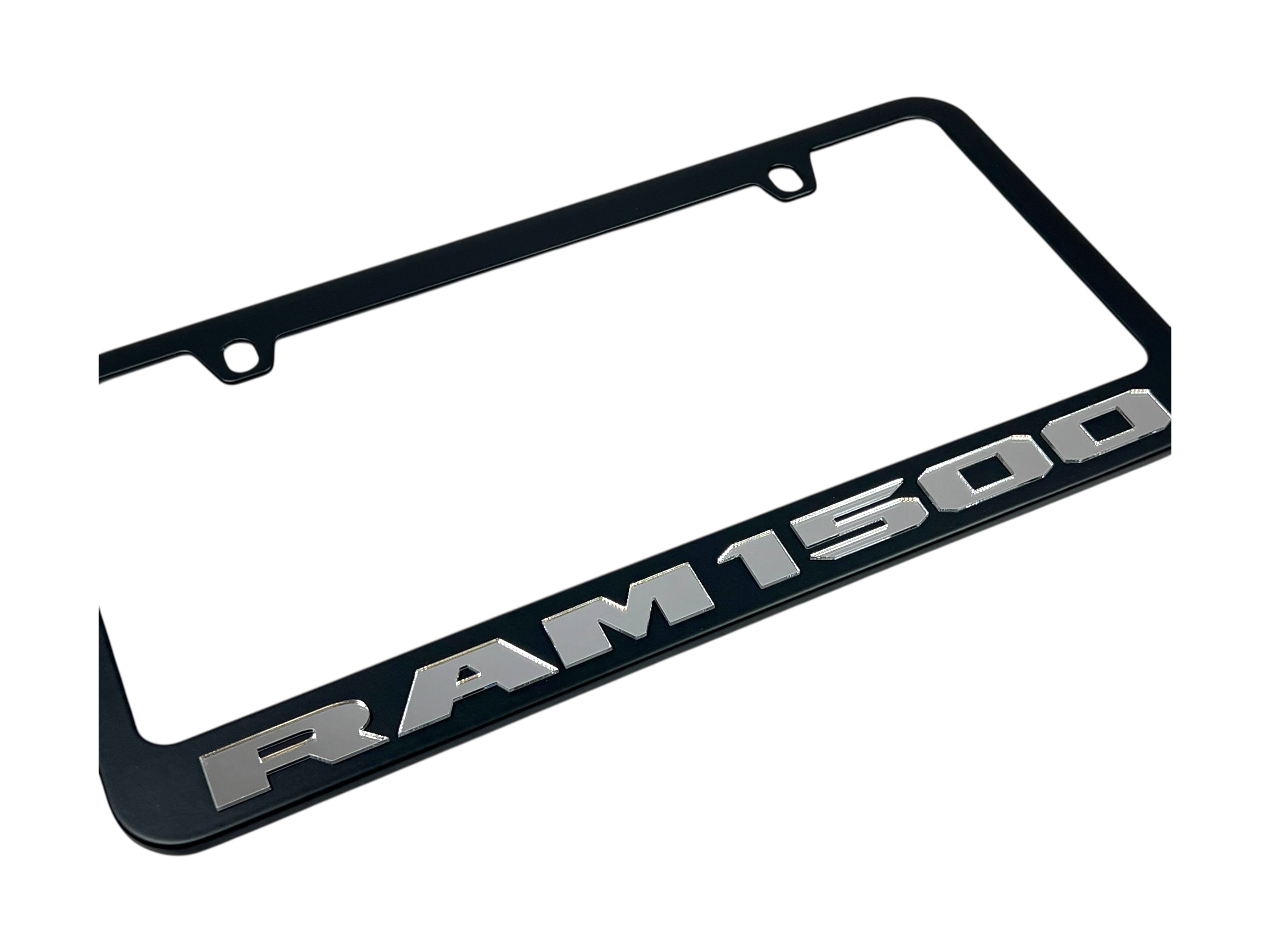 Ram 1500 Black License Plate Frame