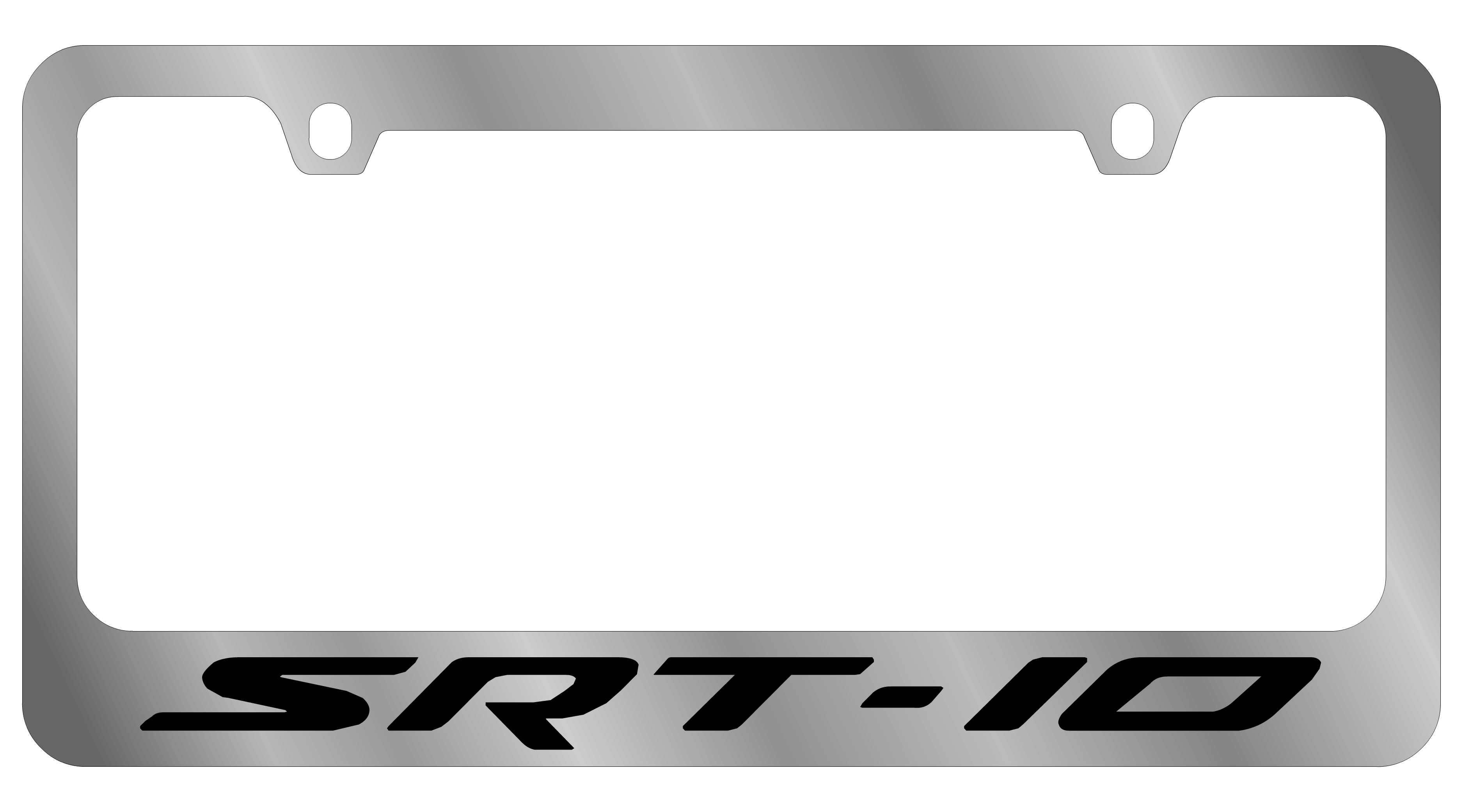 Dodge SRT-10 Chrome License Plate Frame