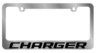 Dodge Charger Chrome License Plate Frame