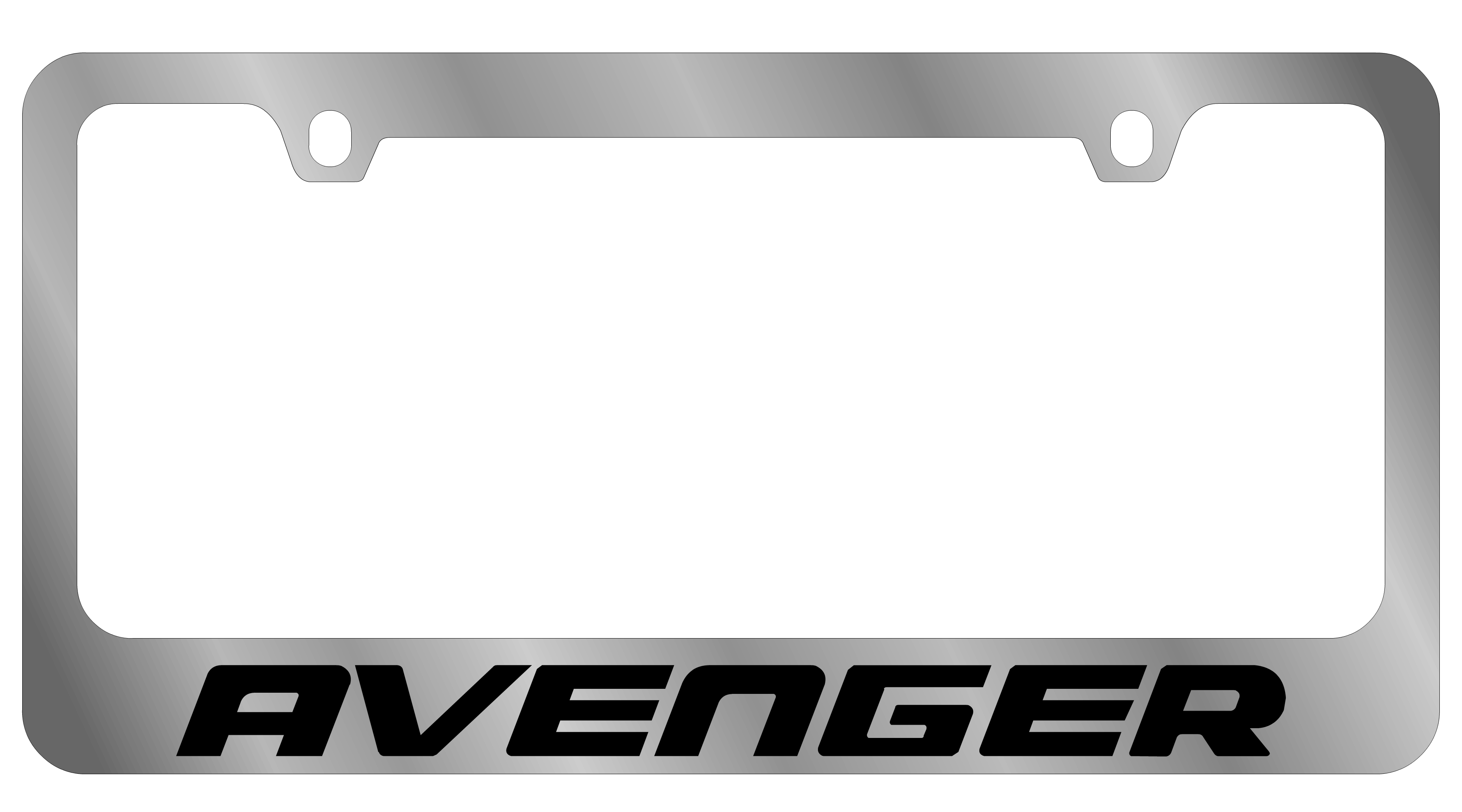 Dodge Avenger Chrome License Plate Frame
