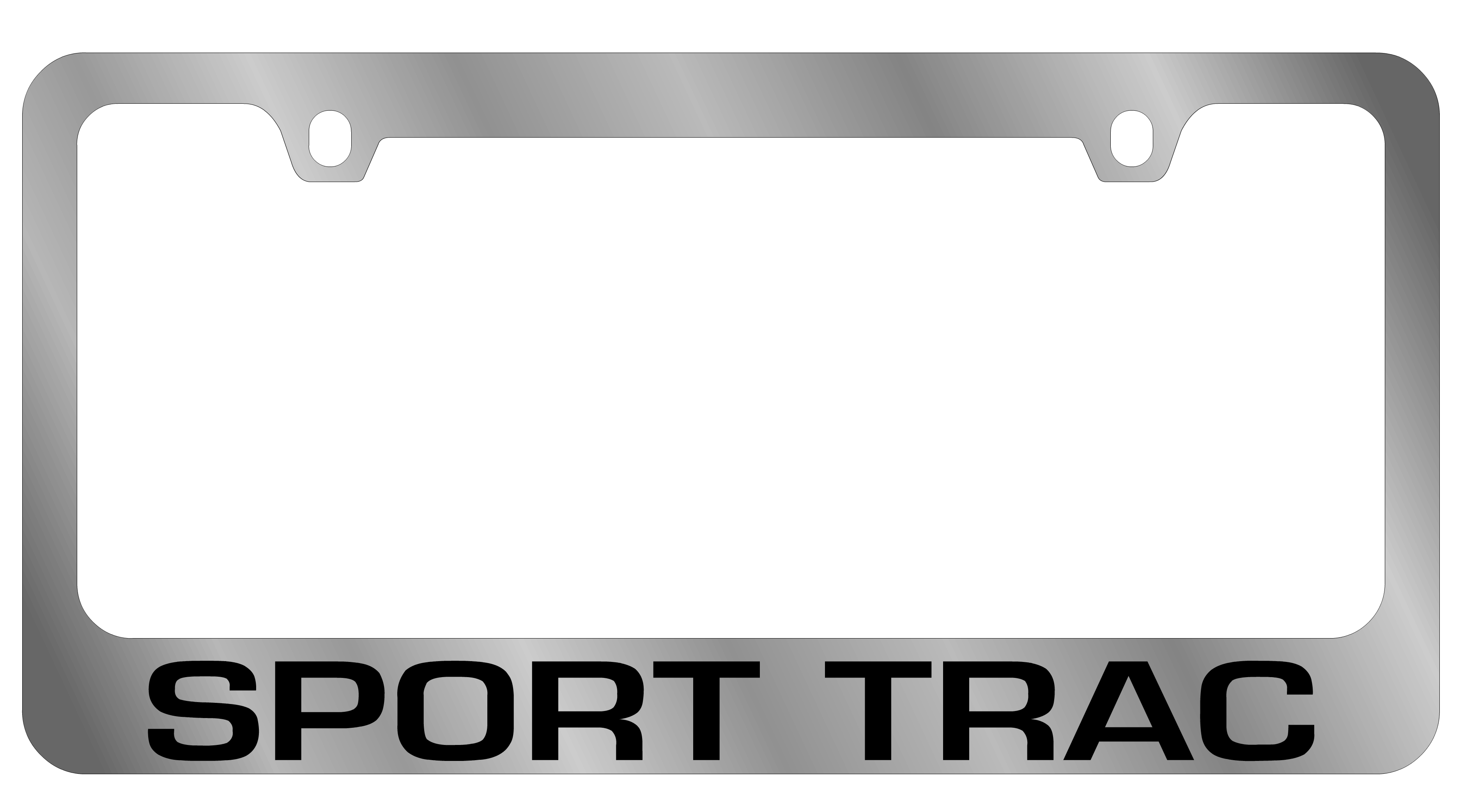 Ford Sport Trac Chrome License Plate Frame