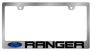 Ford Ranger Chrome License Plate Frame