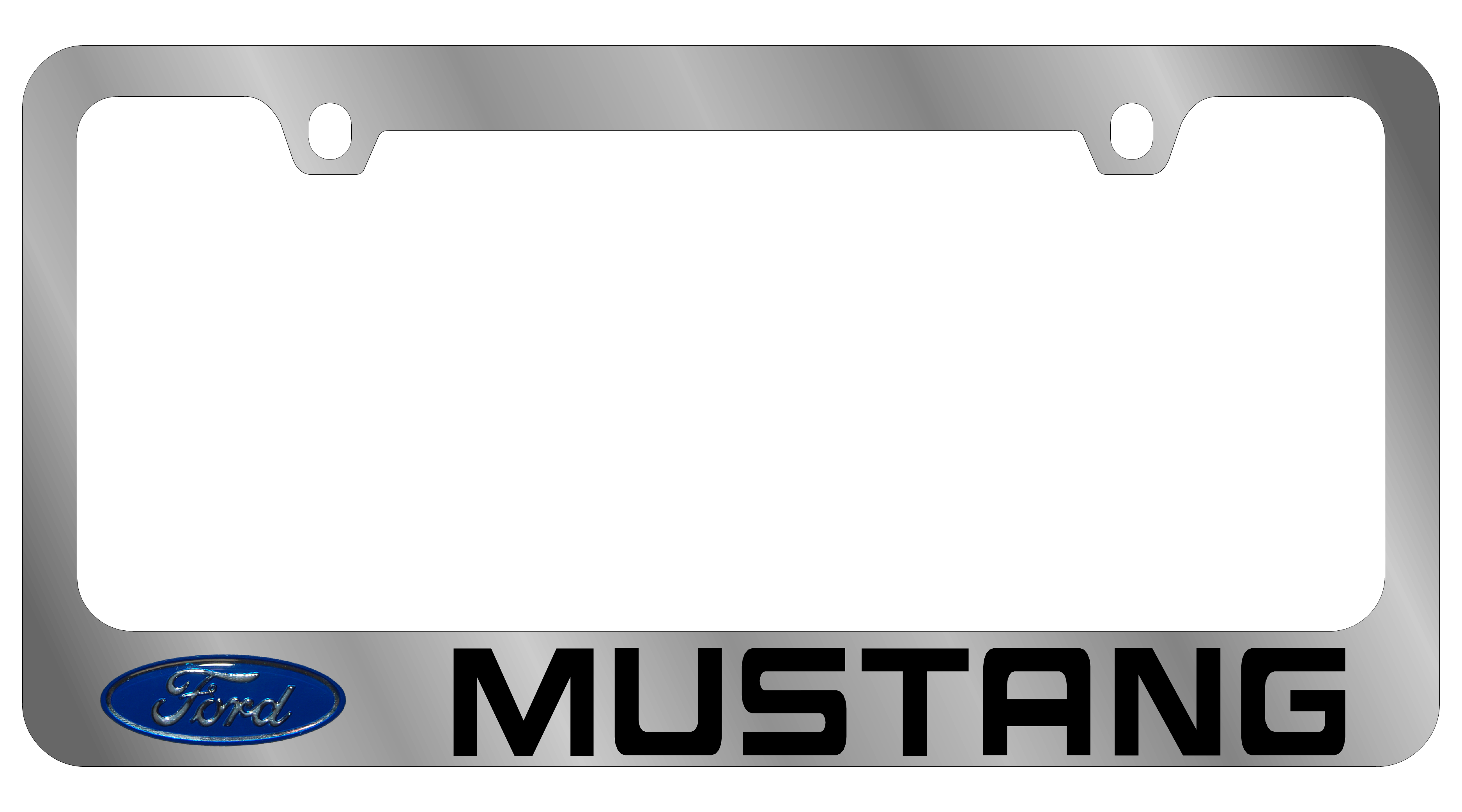 Ford Mustang Chrome License Plate Frame