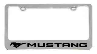 2010 Ford Mustang Chrome License Plate Frame