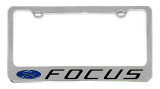 Ford Focus Chrome License Plate Frame