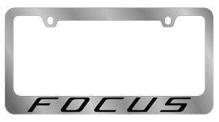 2009 Ford Focus Chrome License Plate Frame