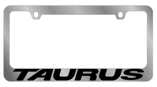 2010 Ford Taurus Chrome License Plate Frame