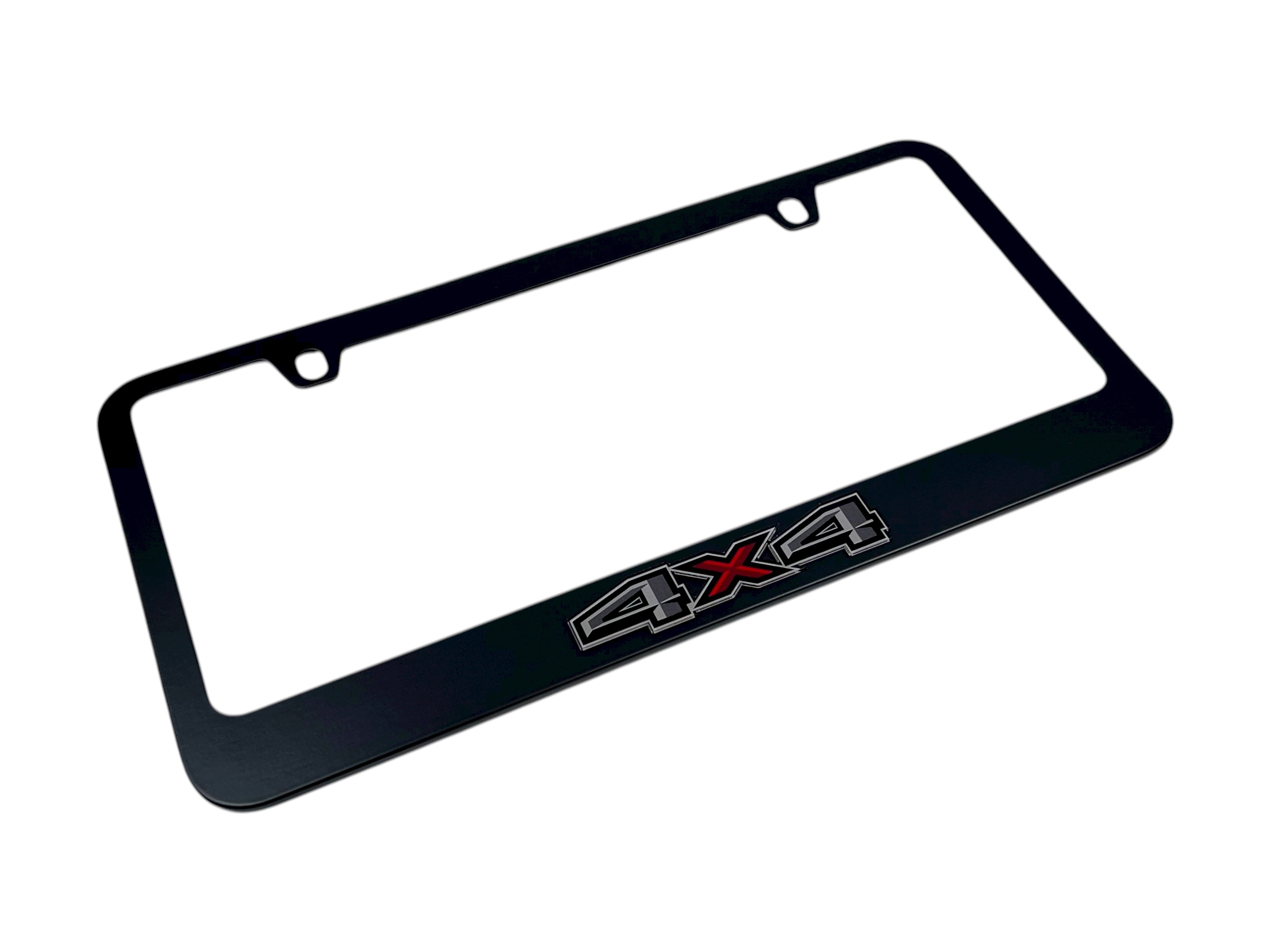 Ford 4X4 Black License Plate Frame