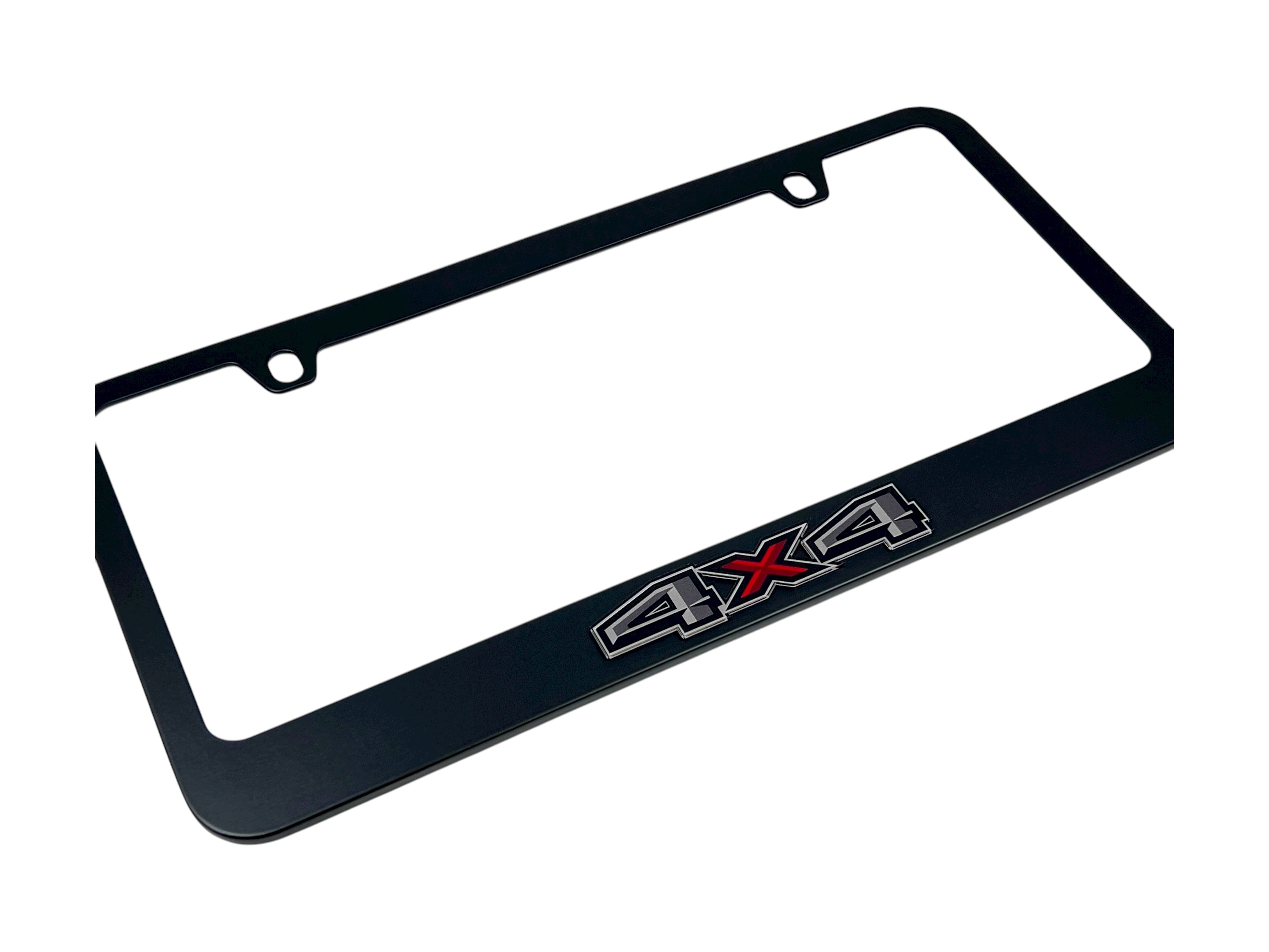 Ford 4X4 Black License Plate Frame