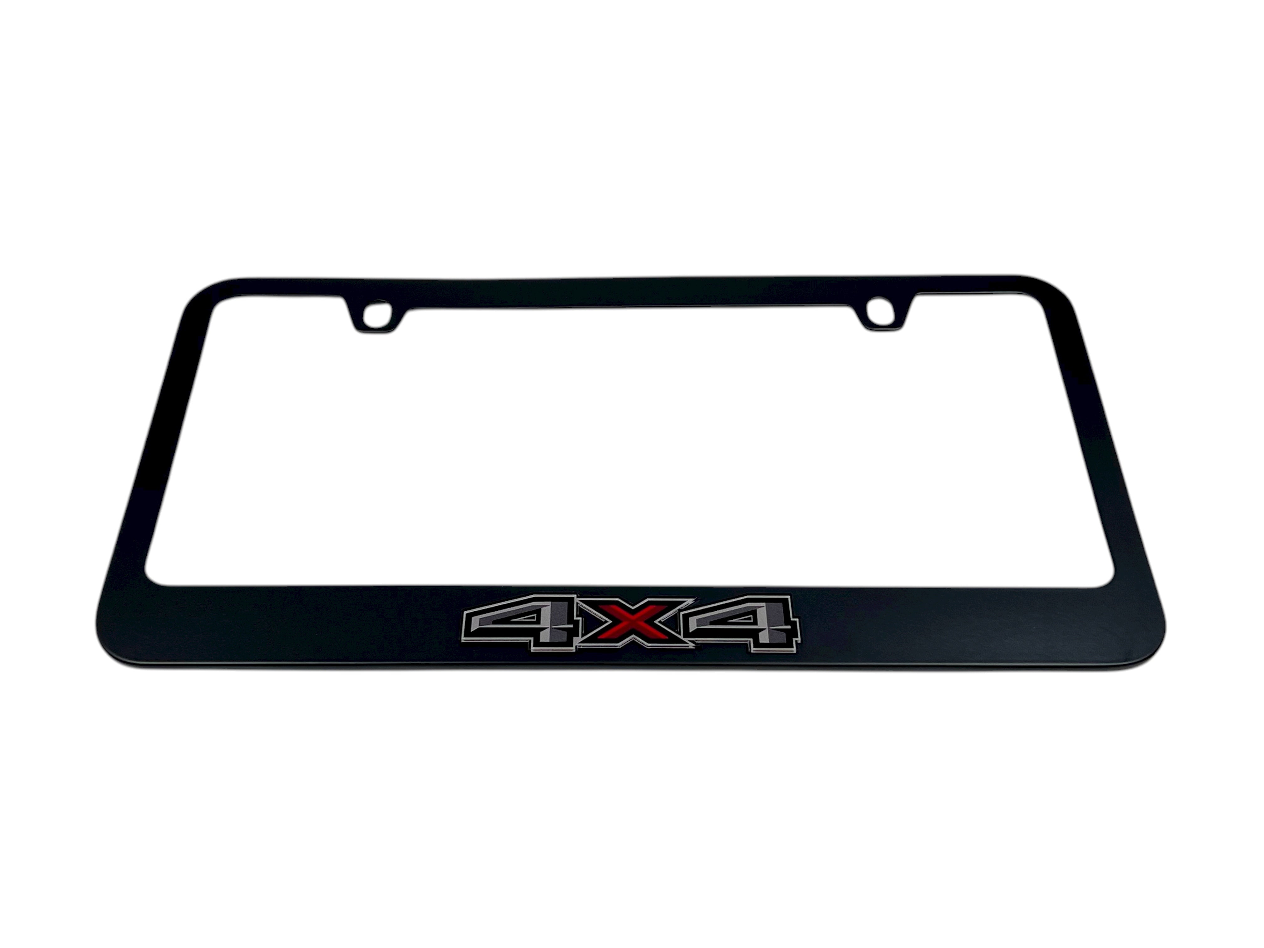 Ford 4X4 Black License Plate Frame