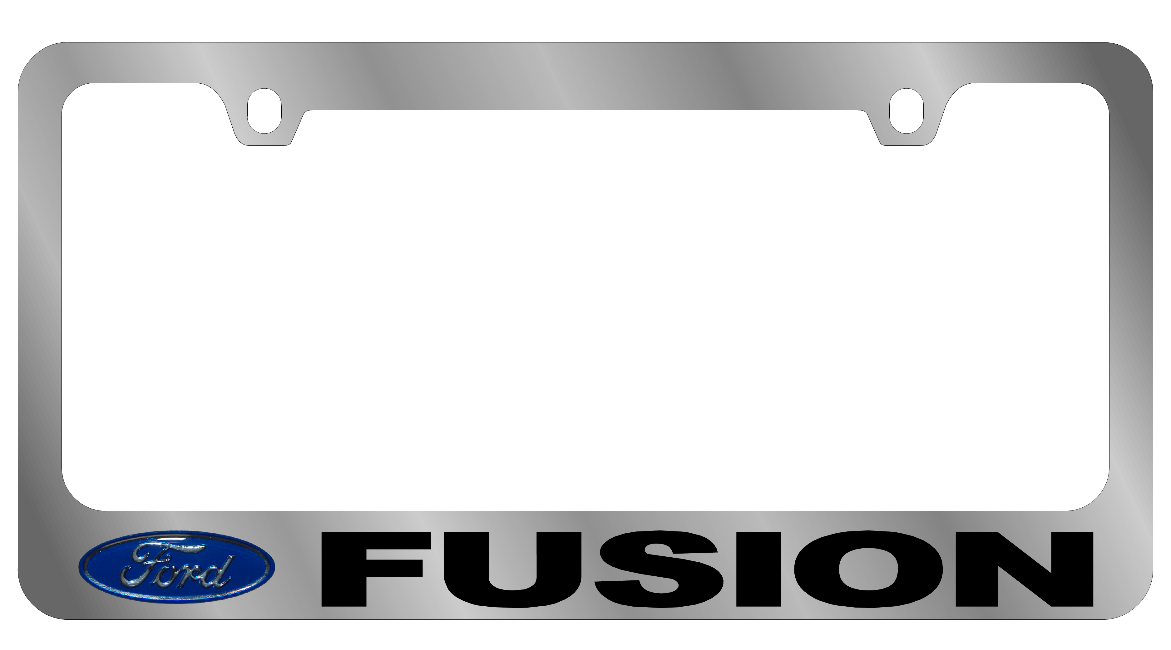 Ford Fusion Chrome License Plate Frame
