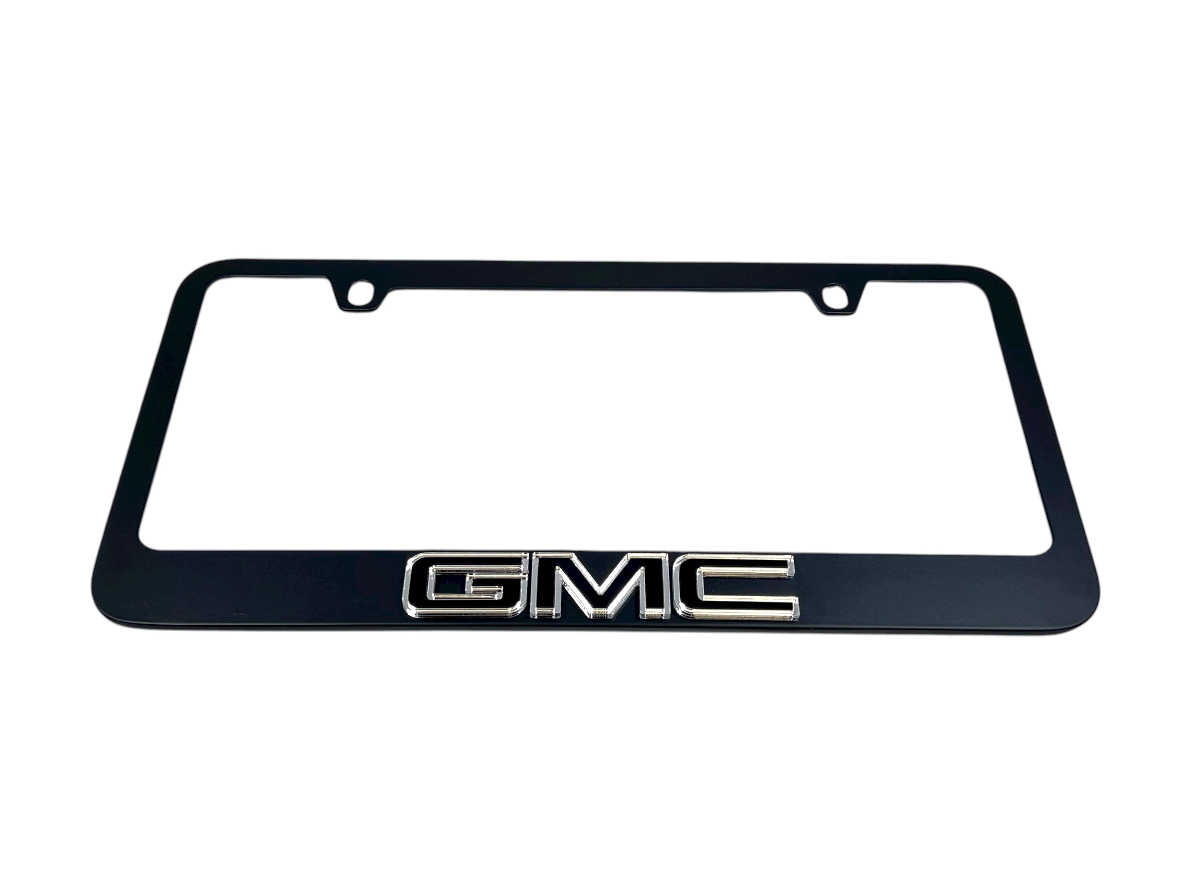GMC Black License Plate Frame