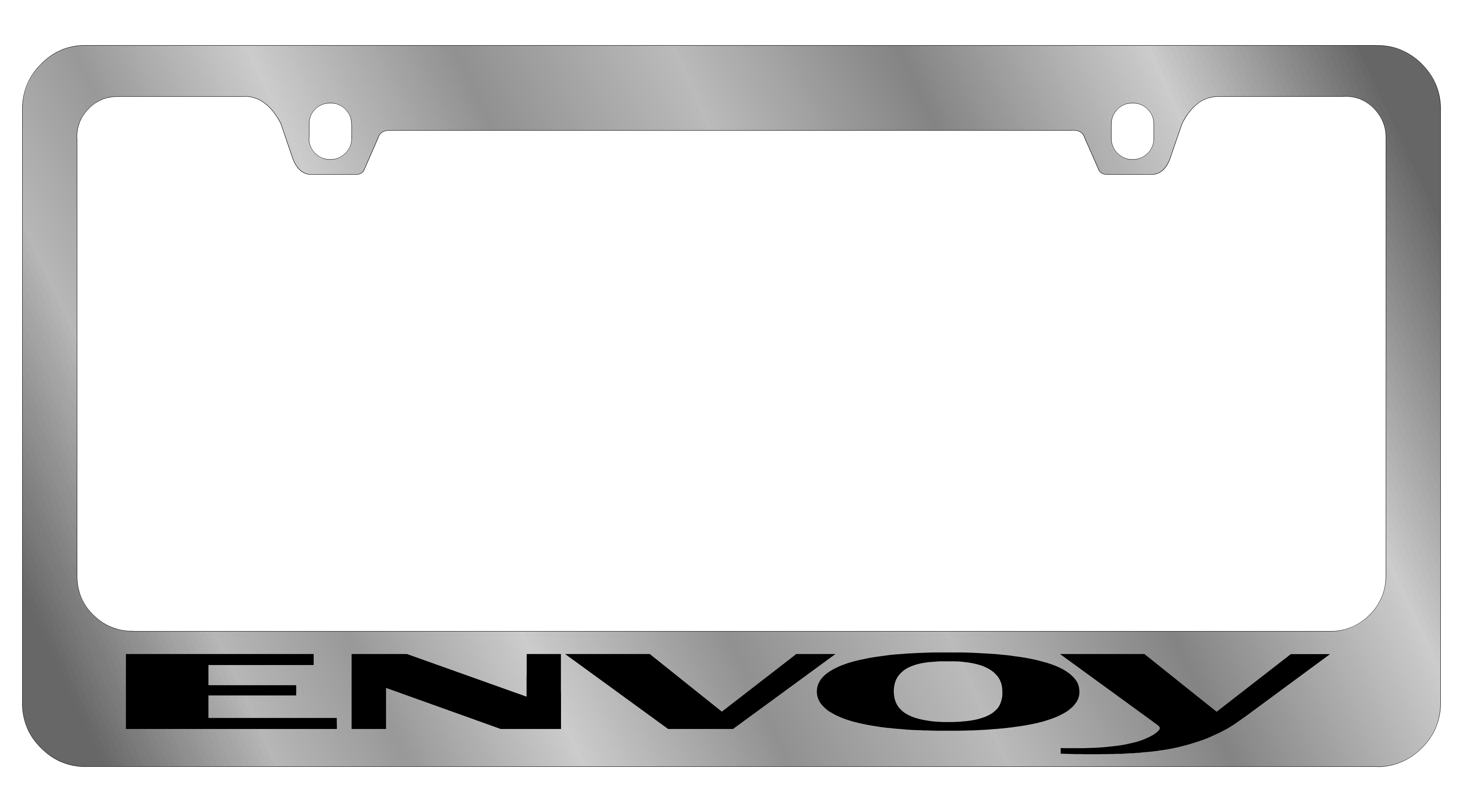 GMC Envoy Chrome License Plate Frame