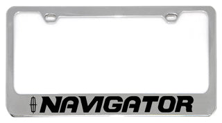 Lincoln Navigator Chrome License Plate Frame