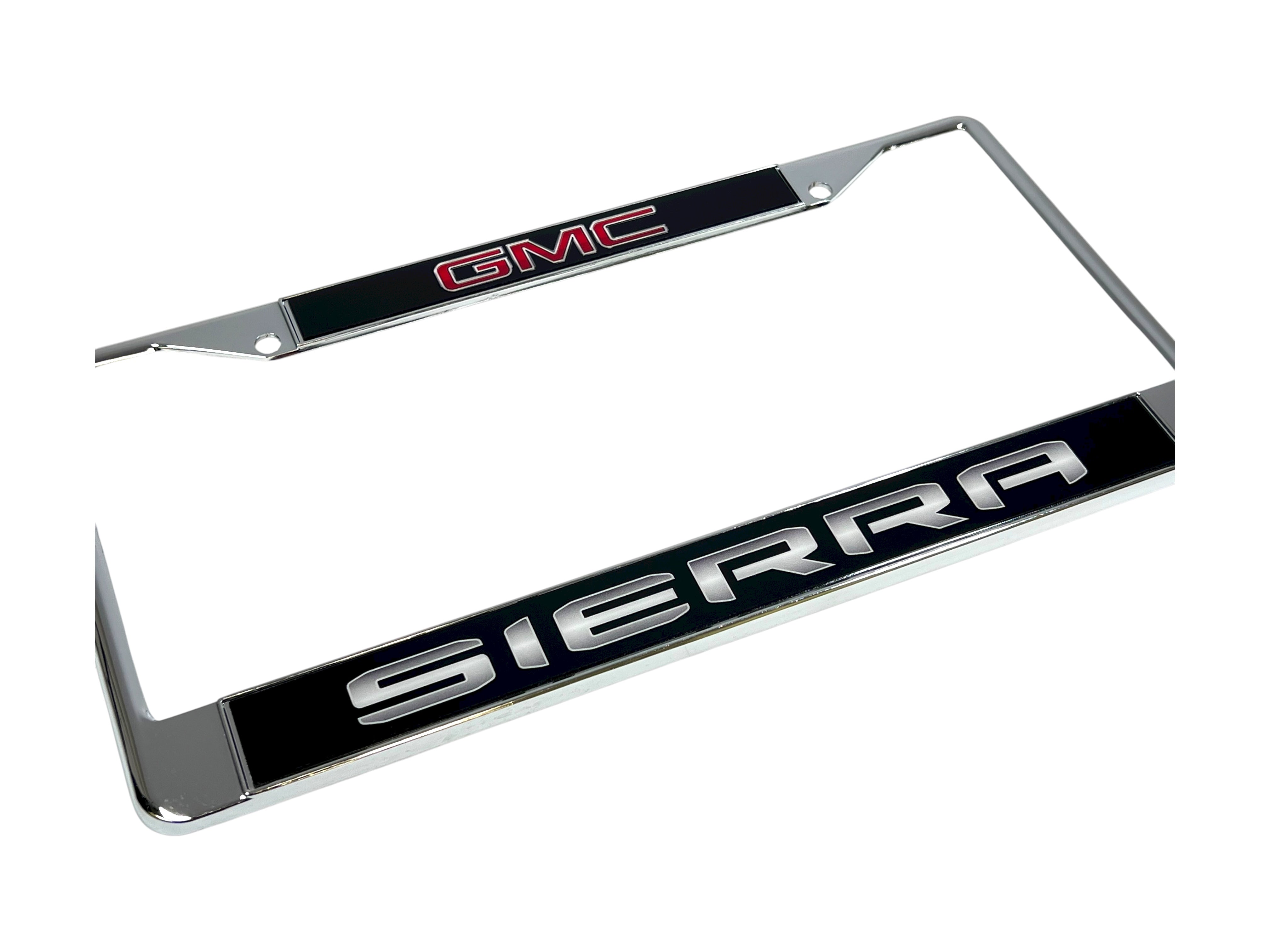 GMC Sierra Chrome License Plate Frame