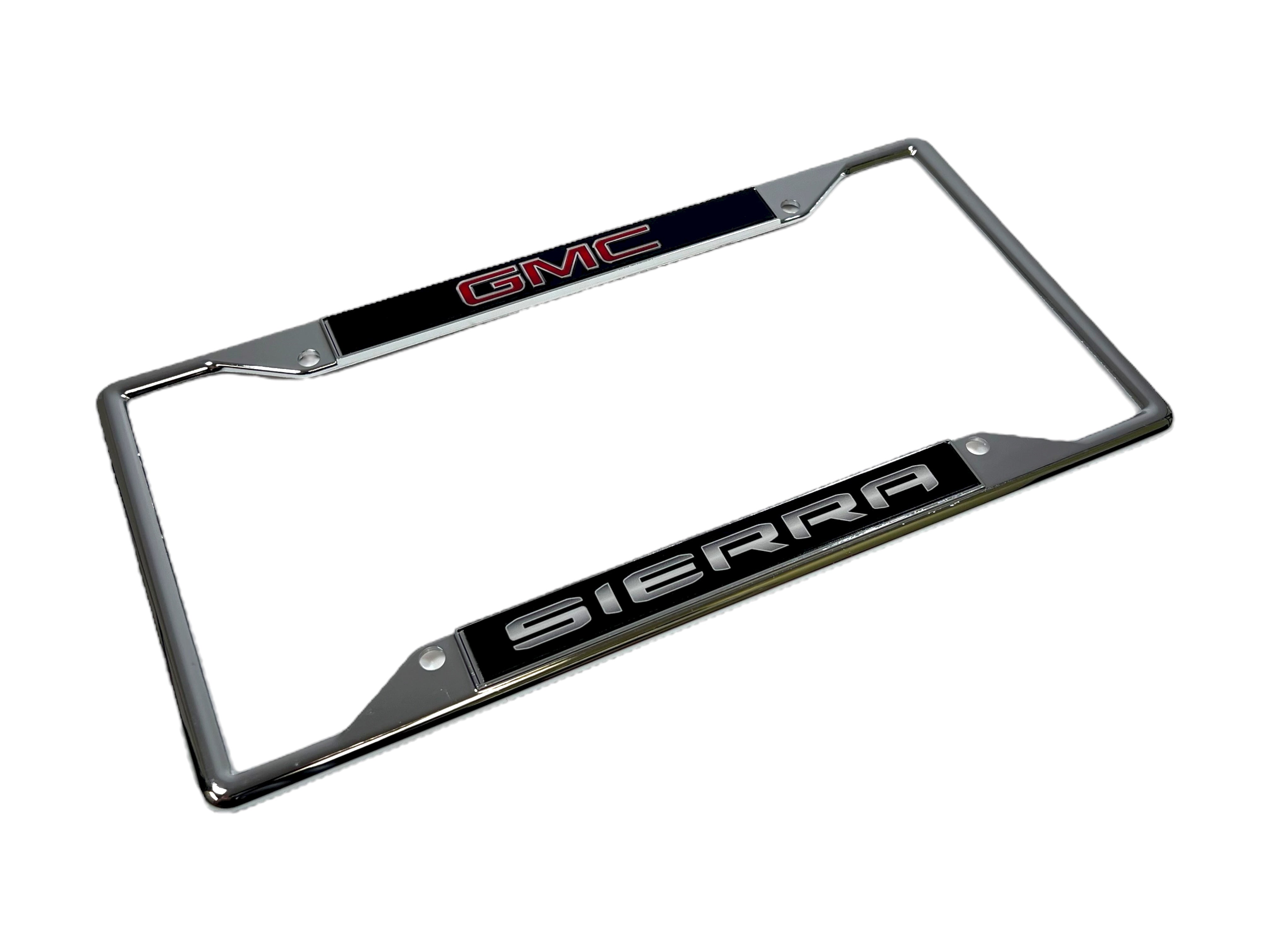 GMC Sierra Chrome License Plate Frame