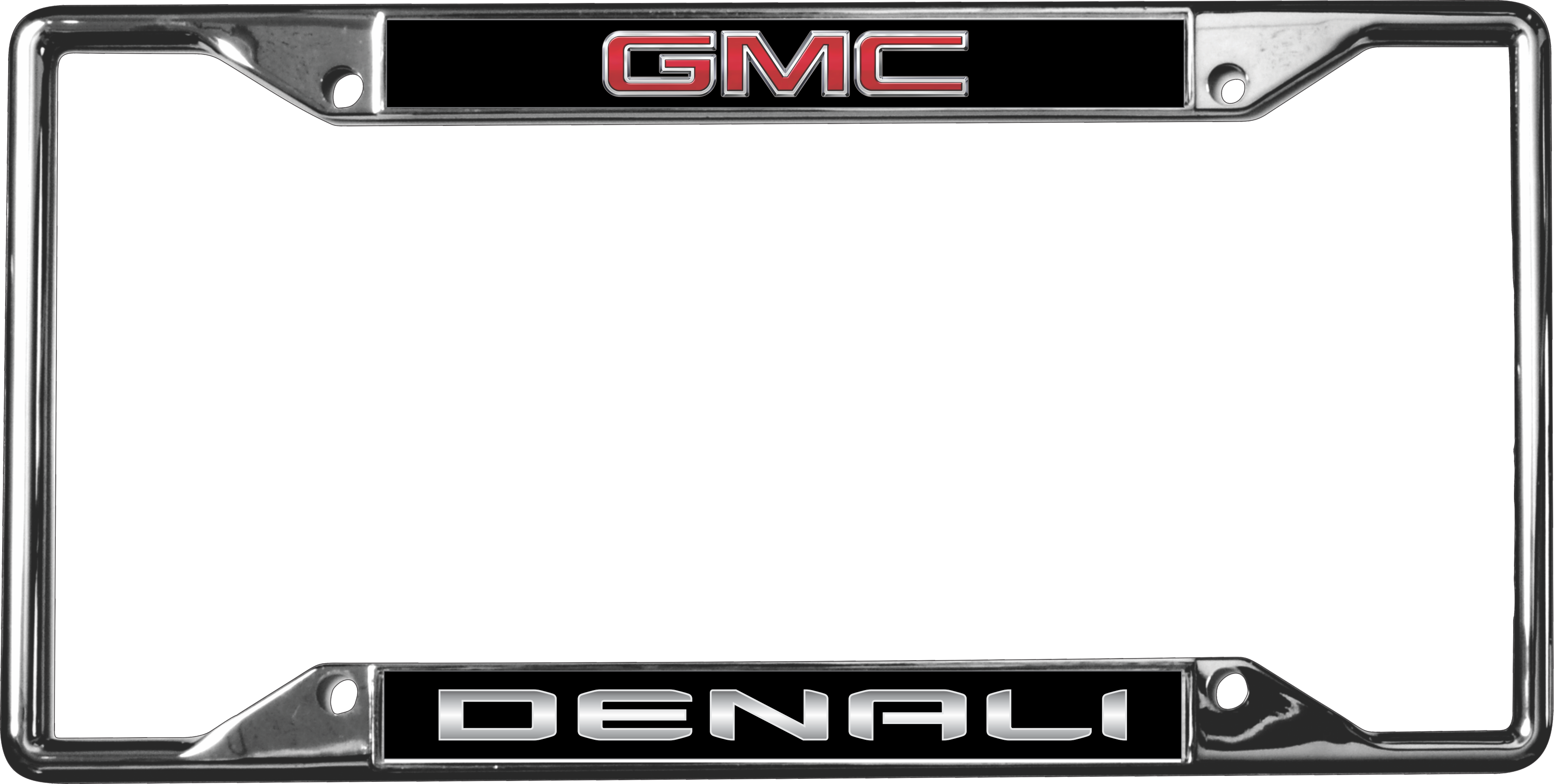 GMC Denali Chrome License Plate Frame