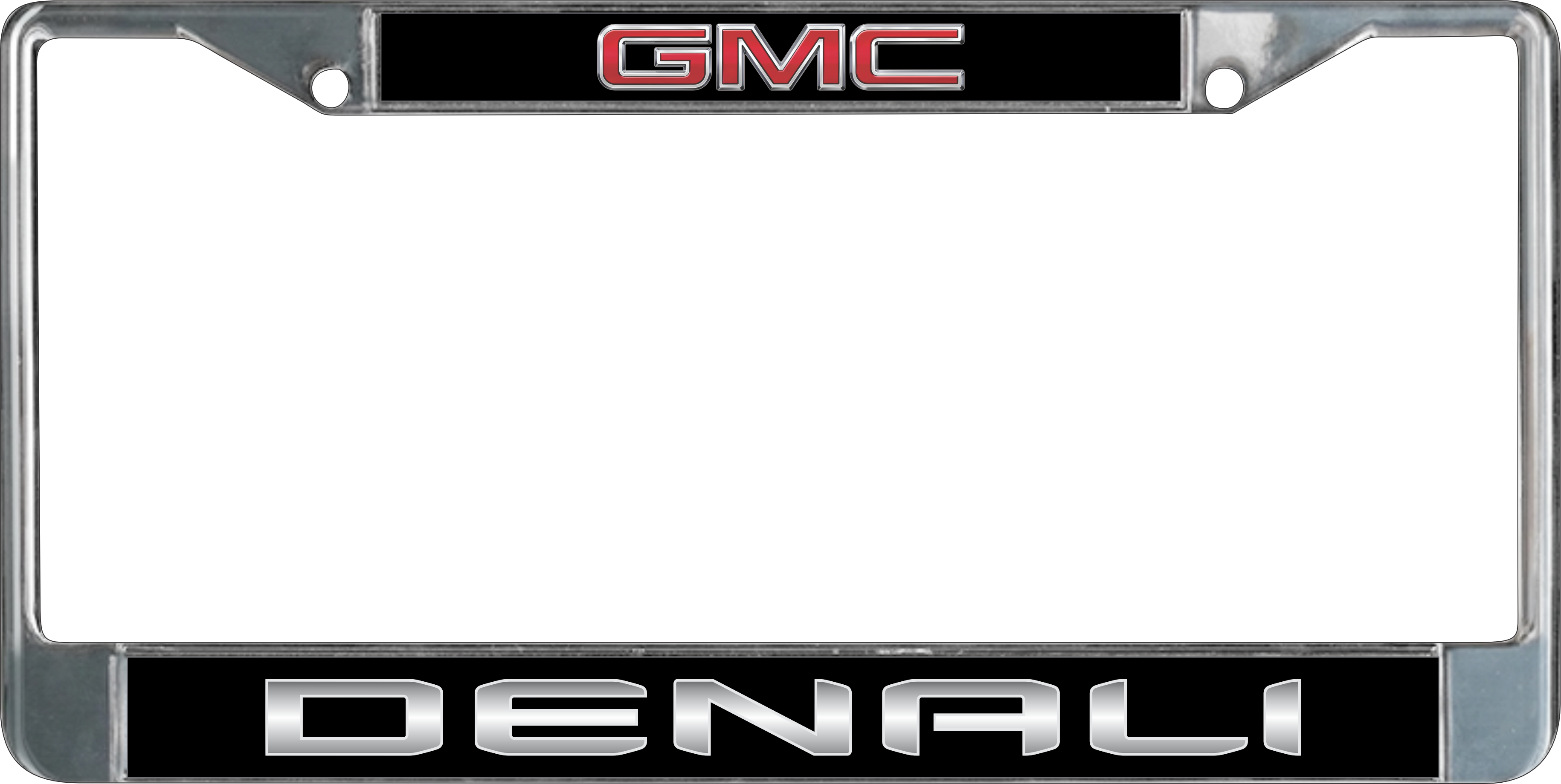 GMC Denali Chrome License Plate Frame