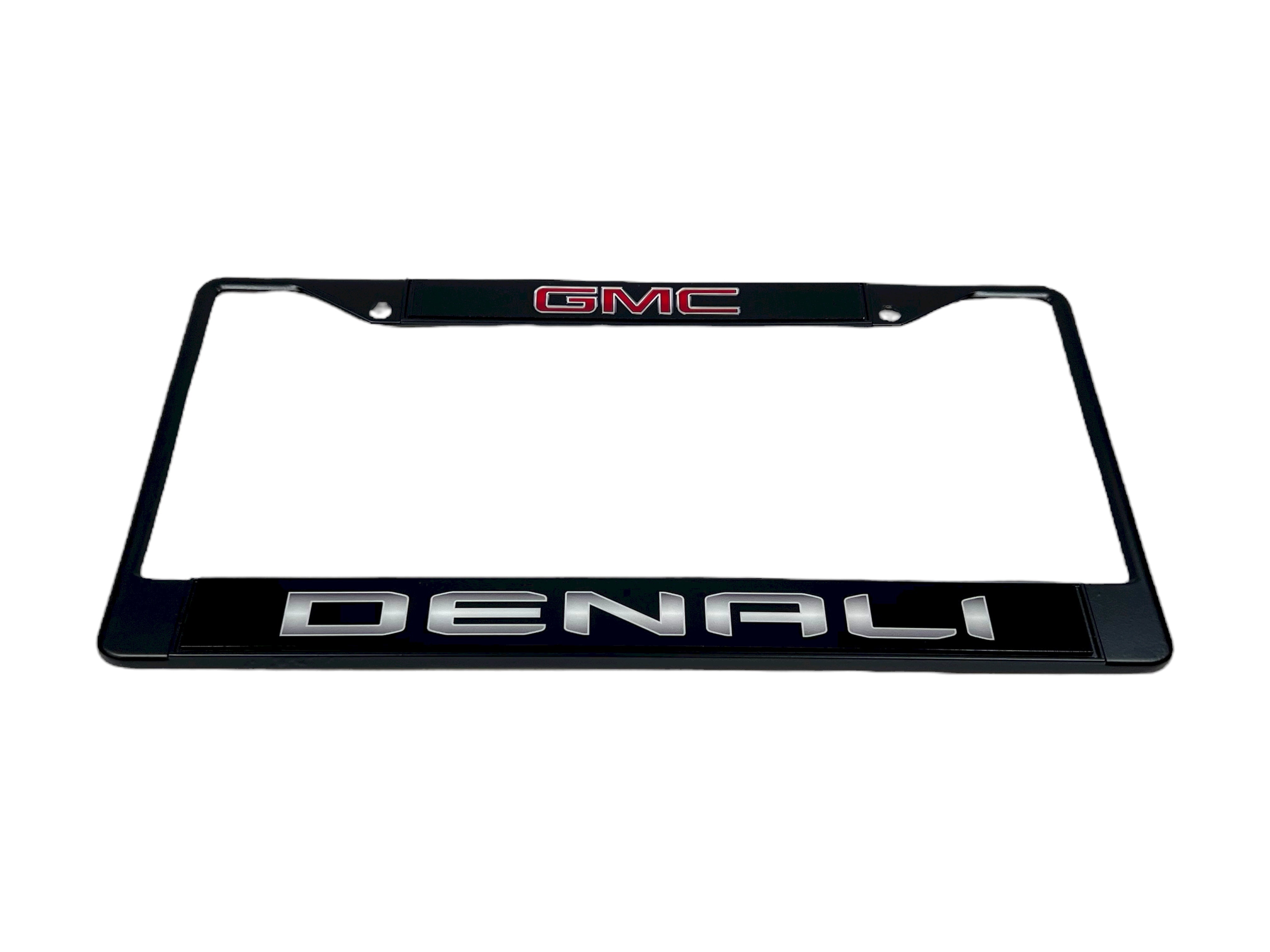 GMC Denali Black License Plate Frame