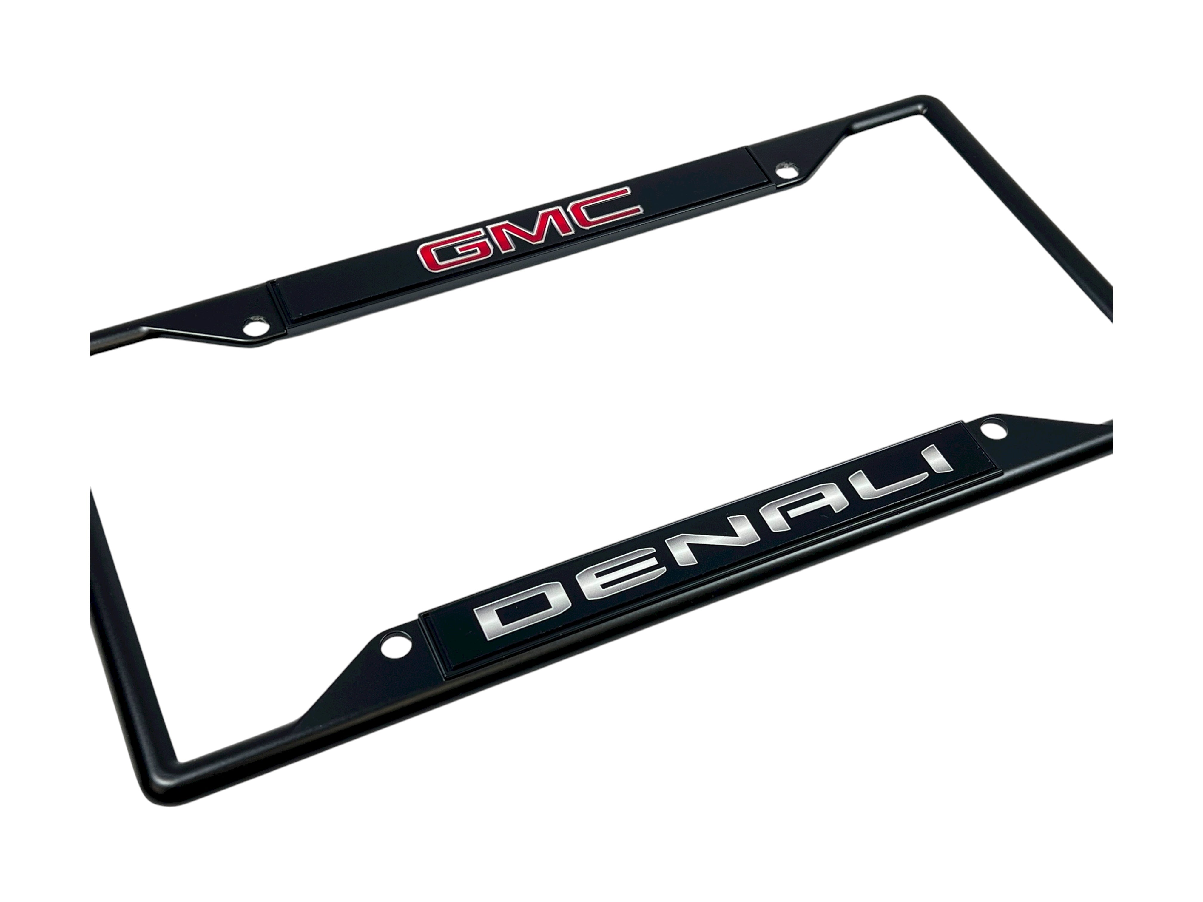 GMC Denali Black License Plate Frame