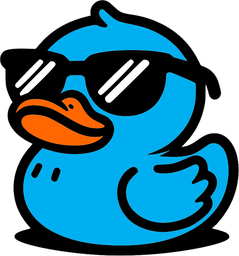 UV Printed Acrylic Duck Decals