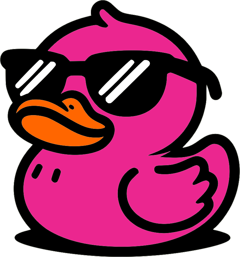 UV Printed Acrylic Duck Decals (Packs)