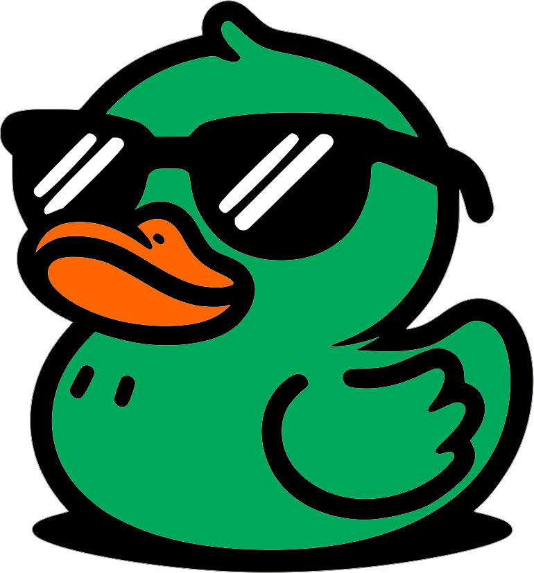 UV Printed Acrylic Duck Decals