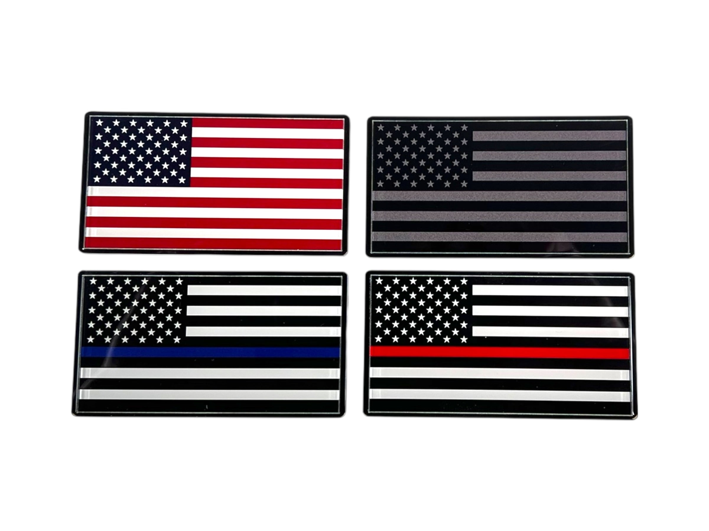 USA Flag Acrylic Decals