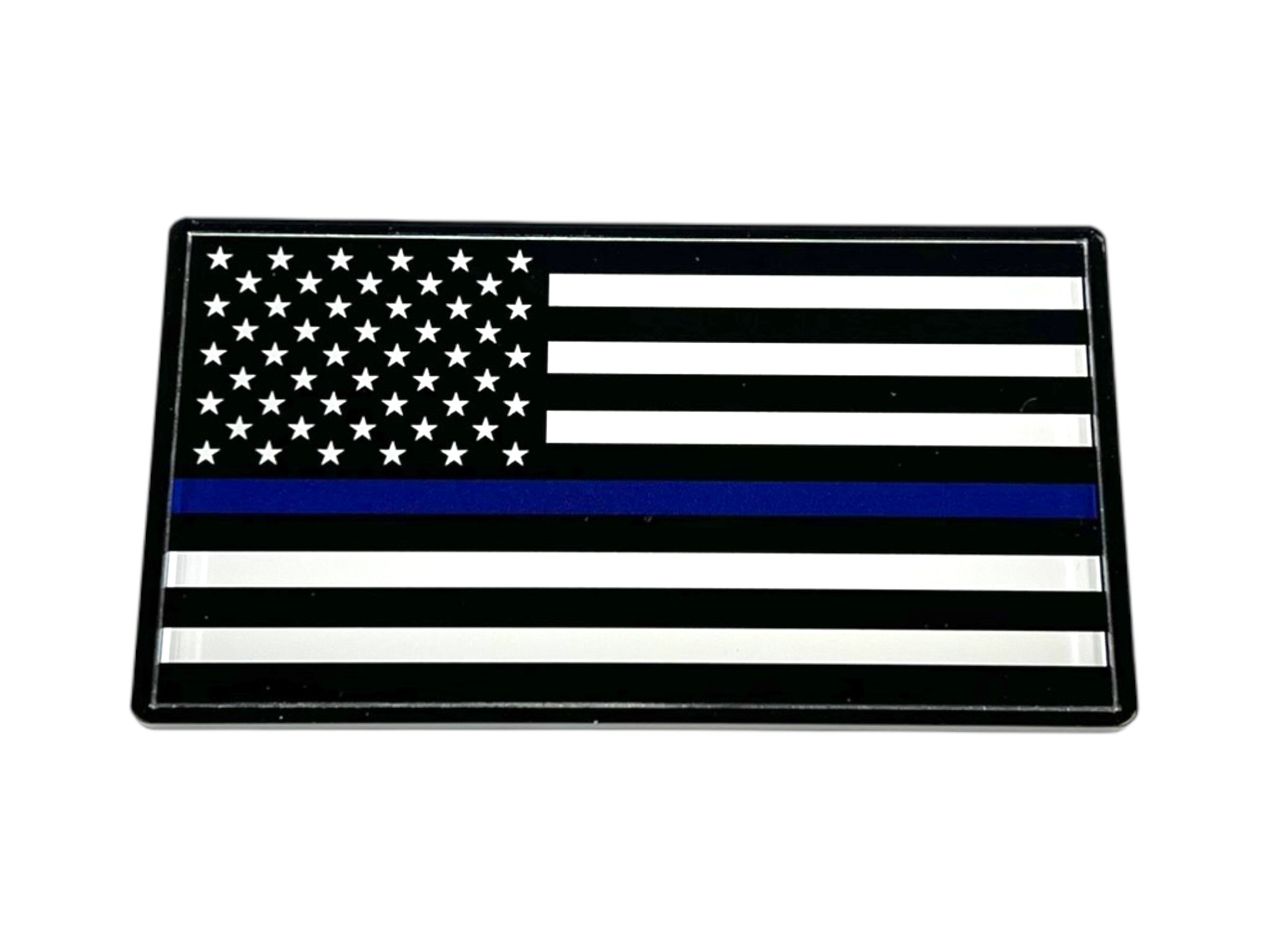 Thin Blue Line USA Flag Acrylic Decals
