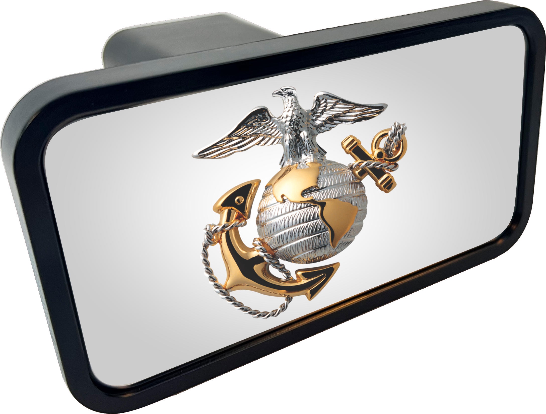 USMC Eagle Globe Anchor Officer Hitch Plug EU
