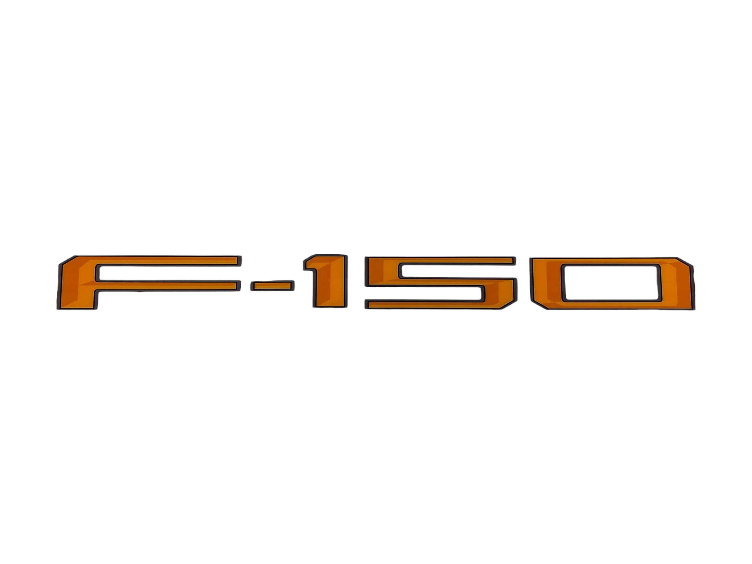 2021-Curent Ford F-150 Tailgate Lettering Kit