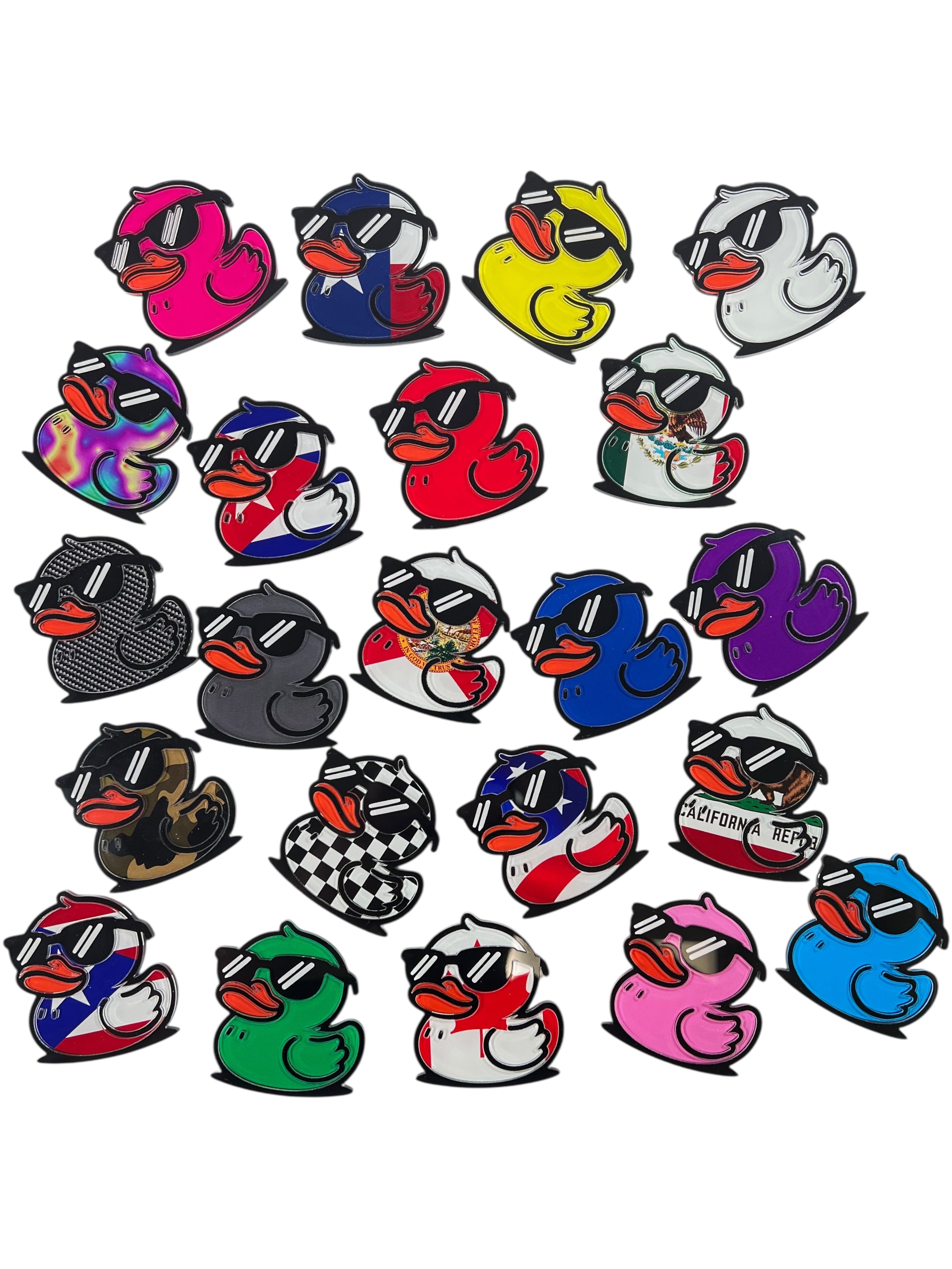 UV Printed Acrylic Duck Decals