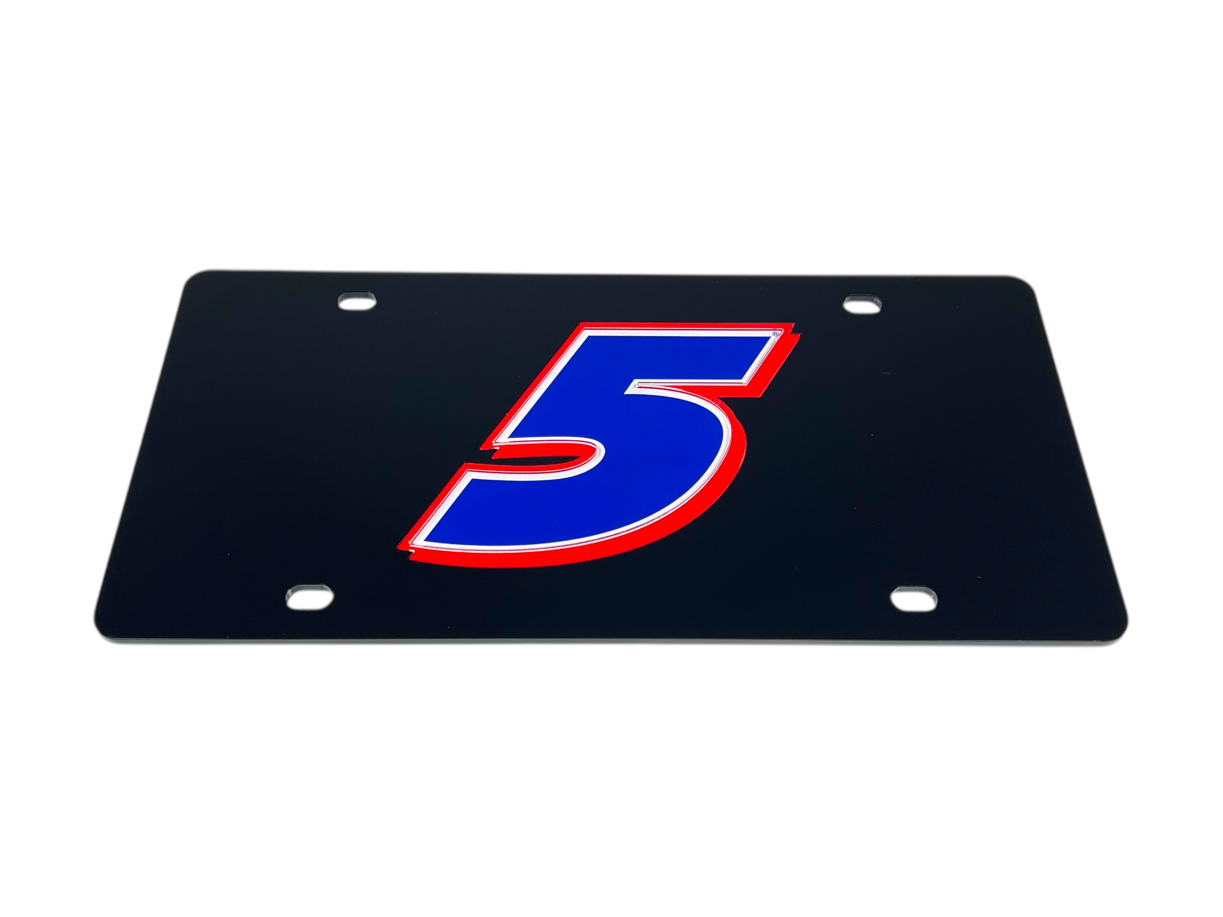 Kyle Larson Hendrickcars.com # Only Acrylic License Plate