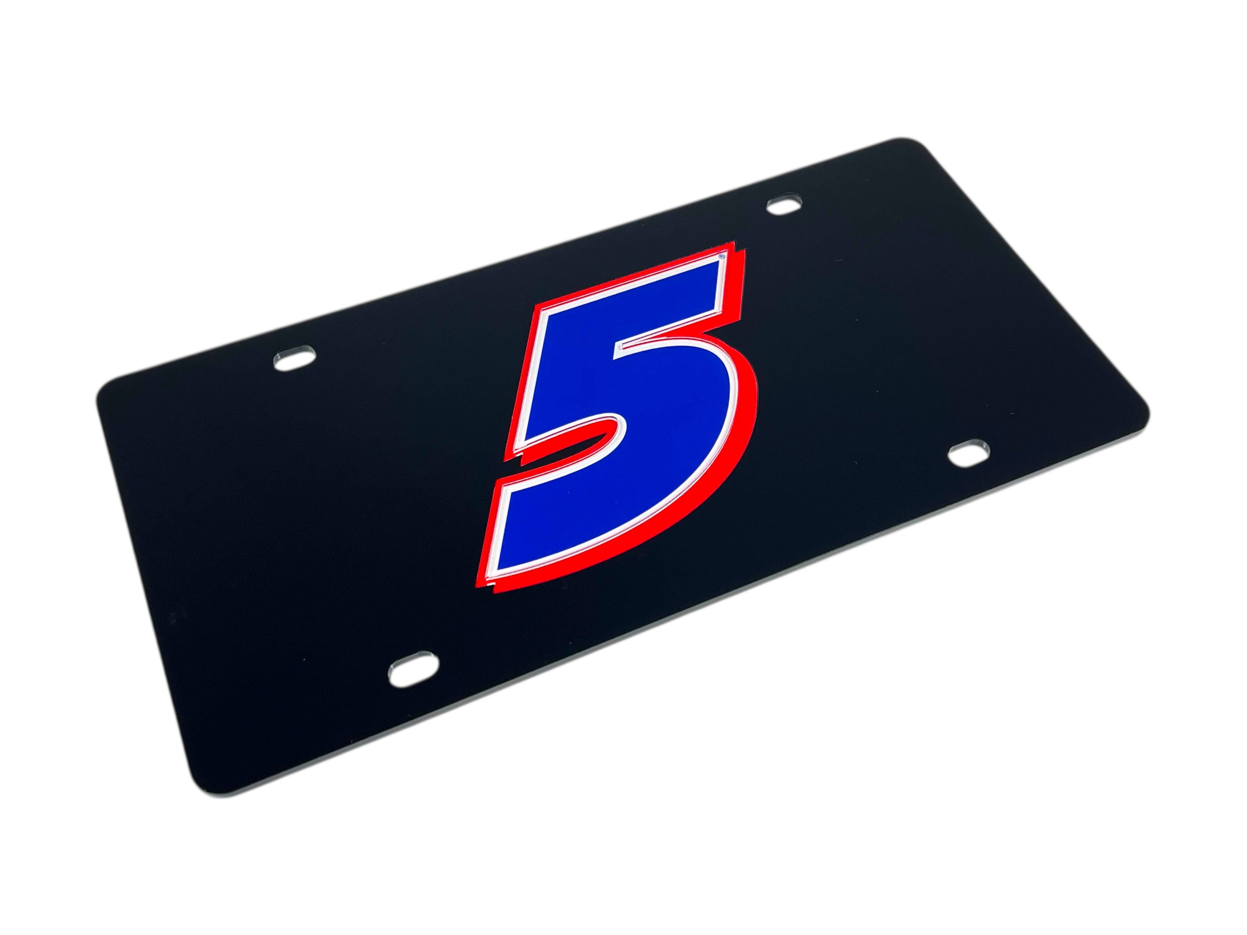 Kyle Larson Hendrickcars.com # Only Acrylic License Plate
