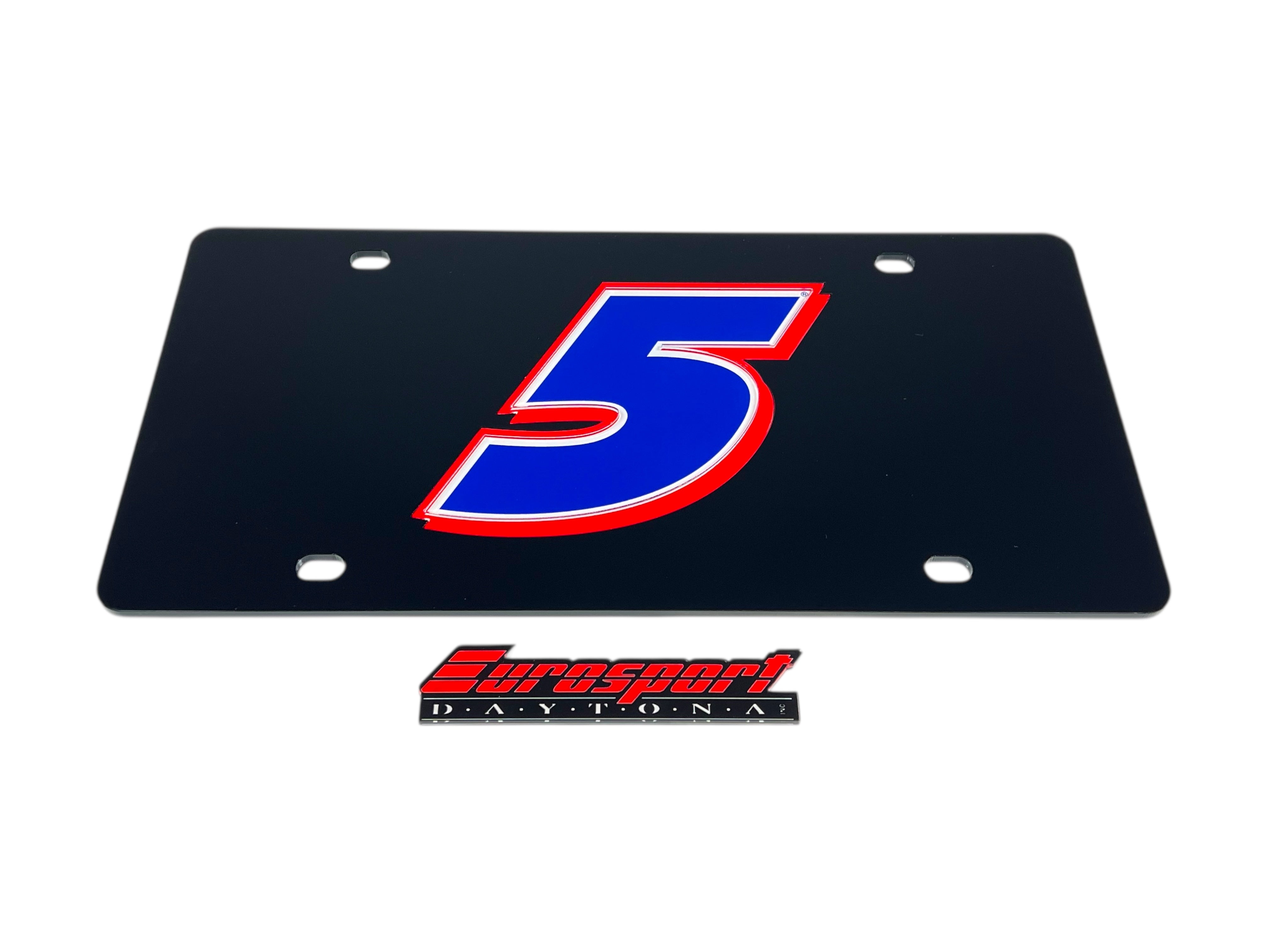 Kyle Larson Hendrickcars.com # Only Acrylic License Plate
