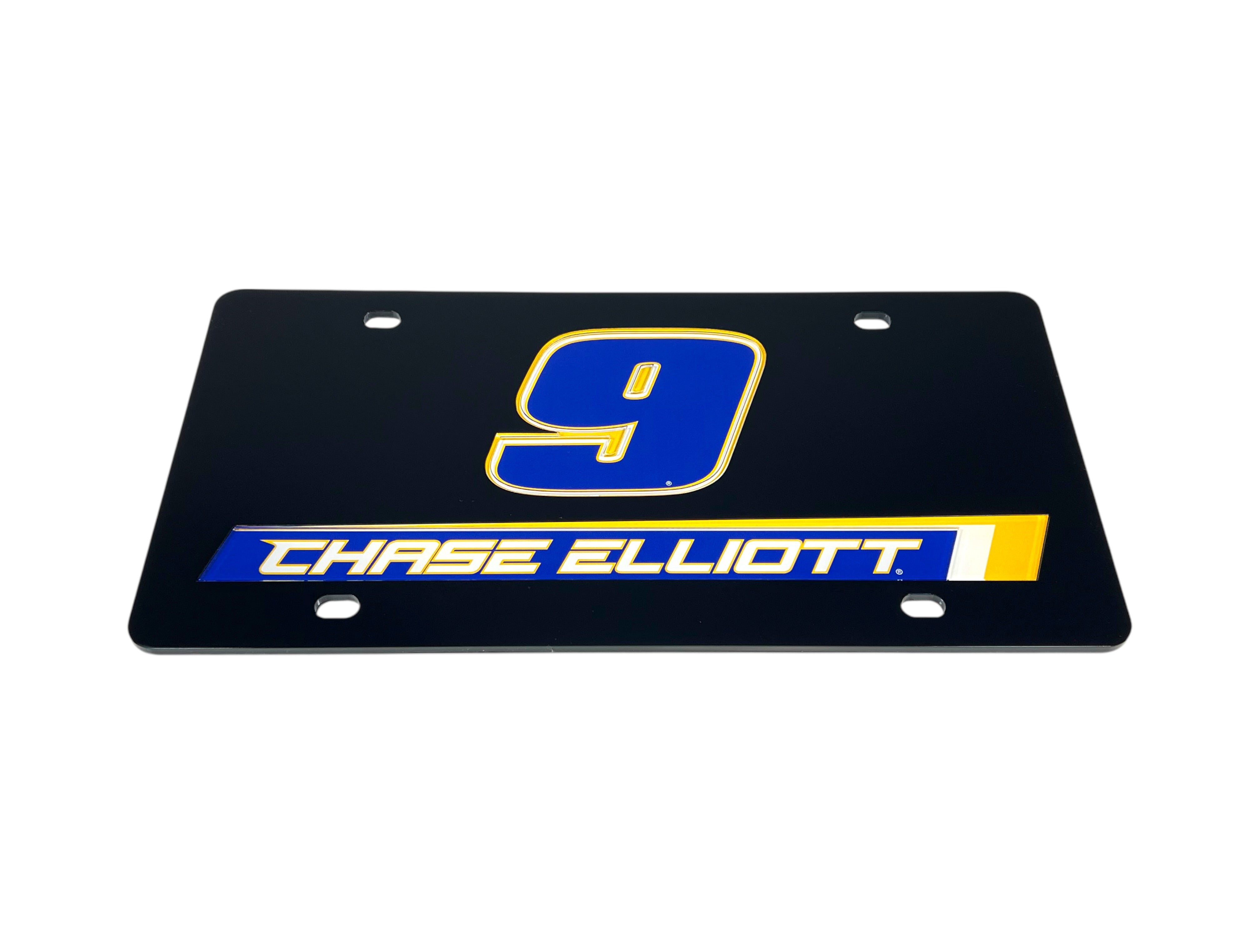 Chase Elliott NAPA # & Name Rail Acrylic License Plate