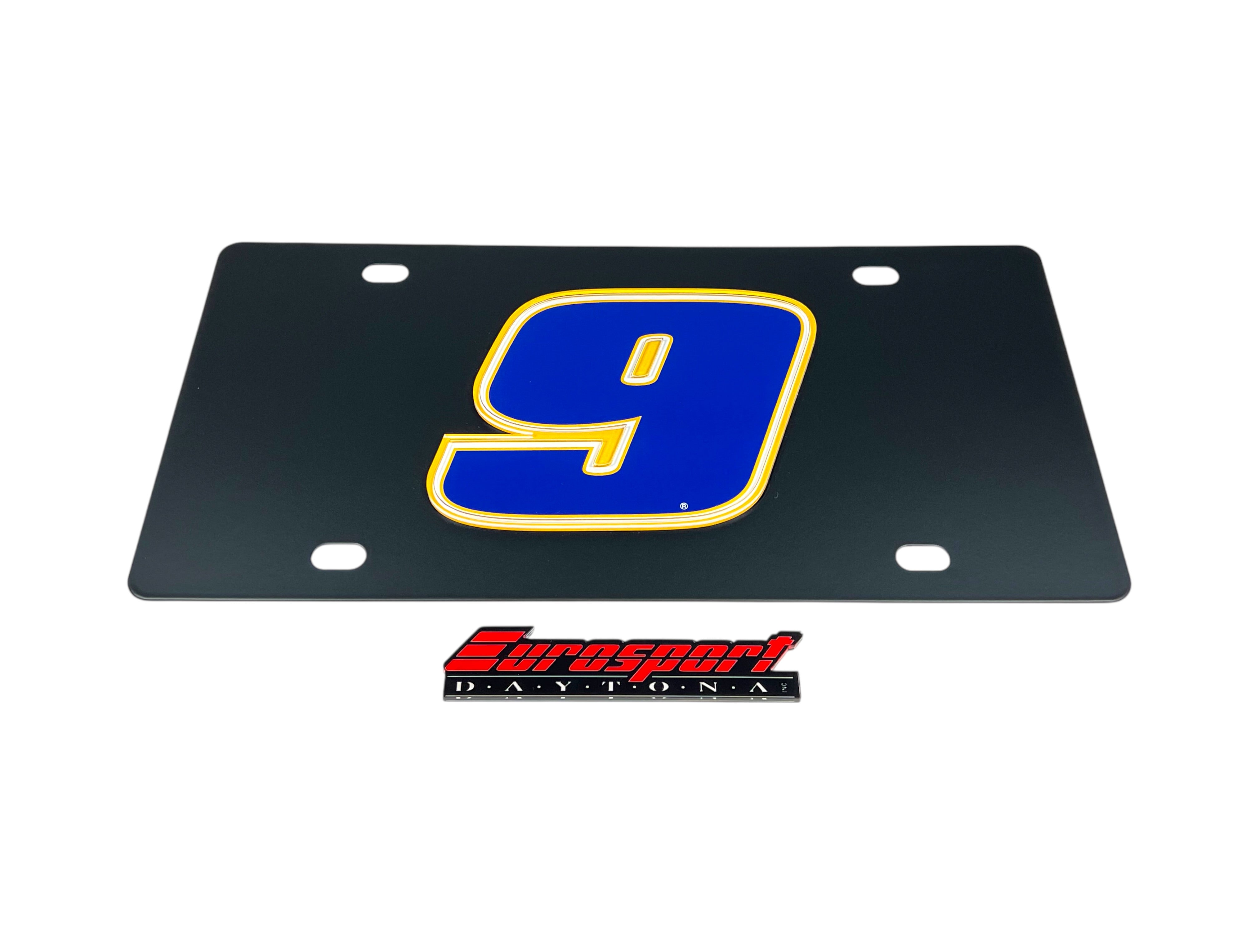 Chase Elliott NAPA # Only Carbon Steel License Plate
