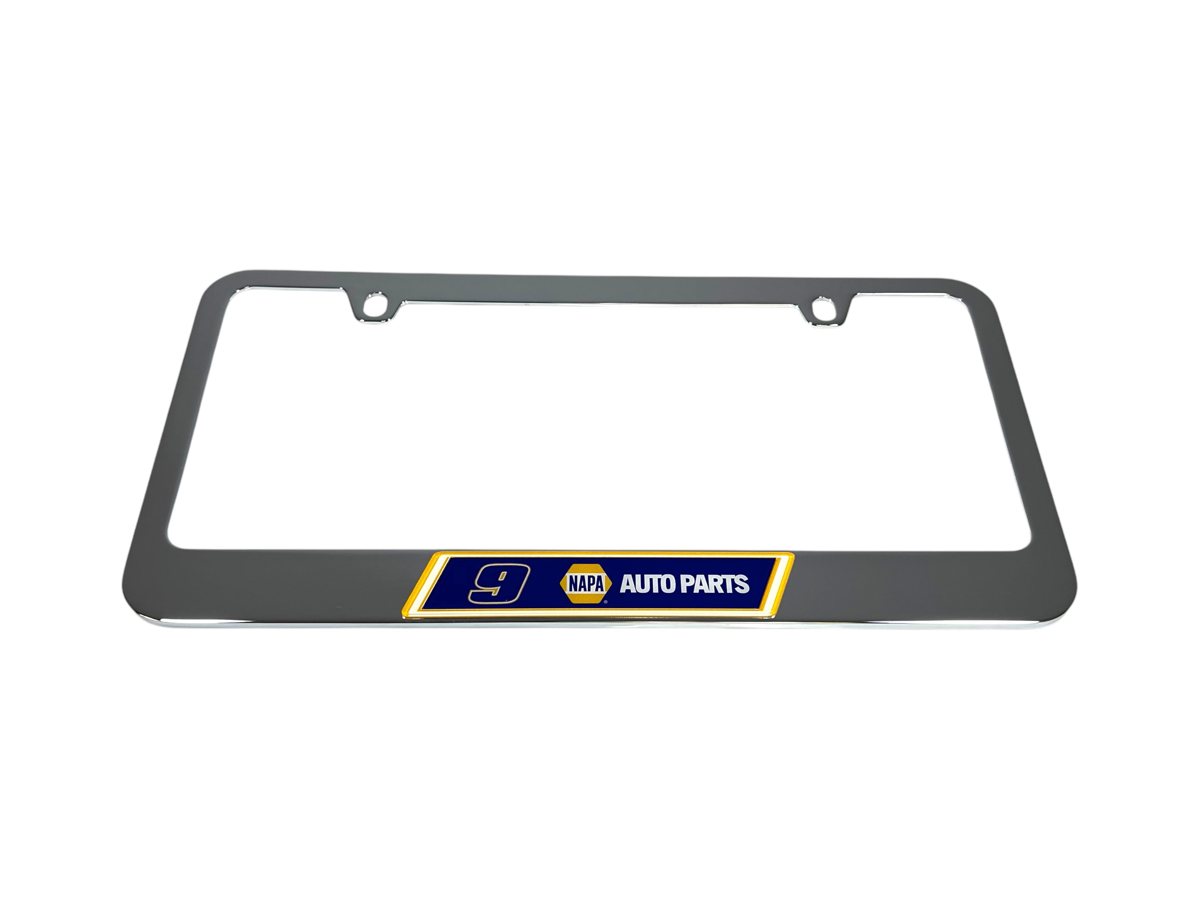Chase Elliott NAPA # & Sponsor Chrome License Plate Frame