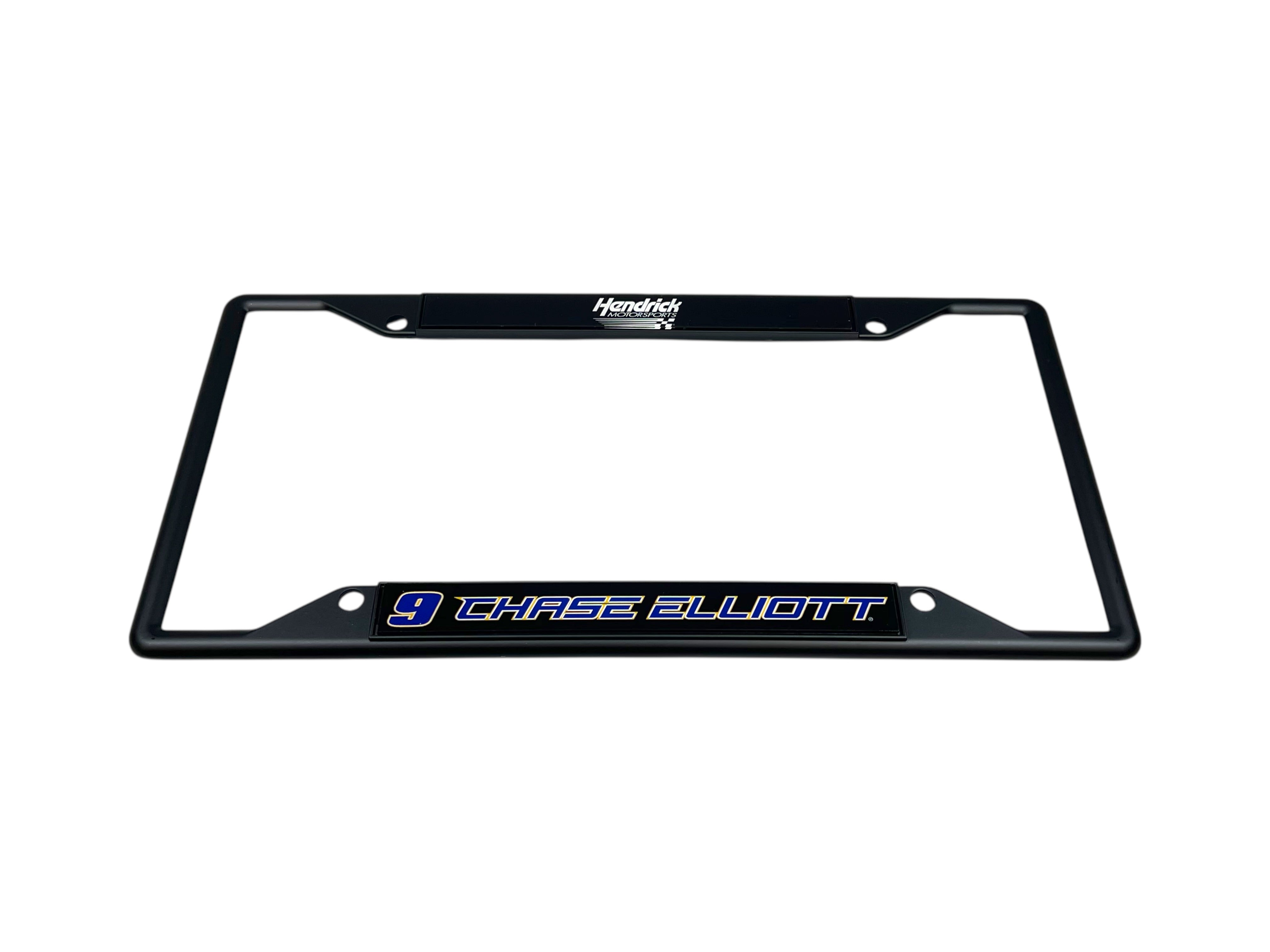Chase Elliott NAPA # & Name Rail Black License Plate Frame