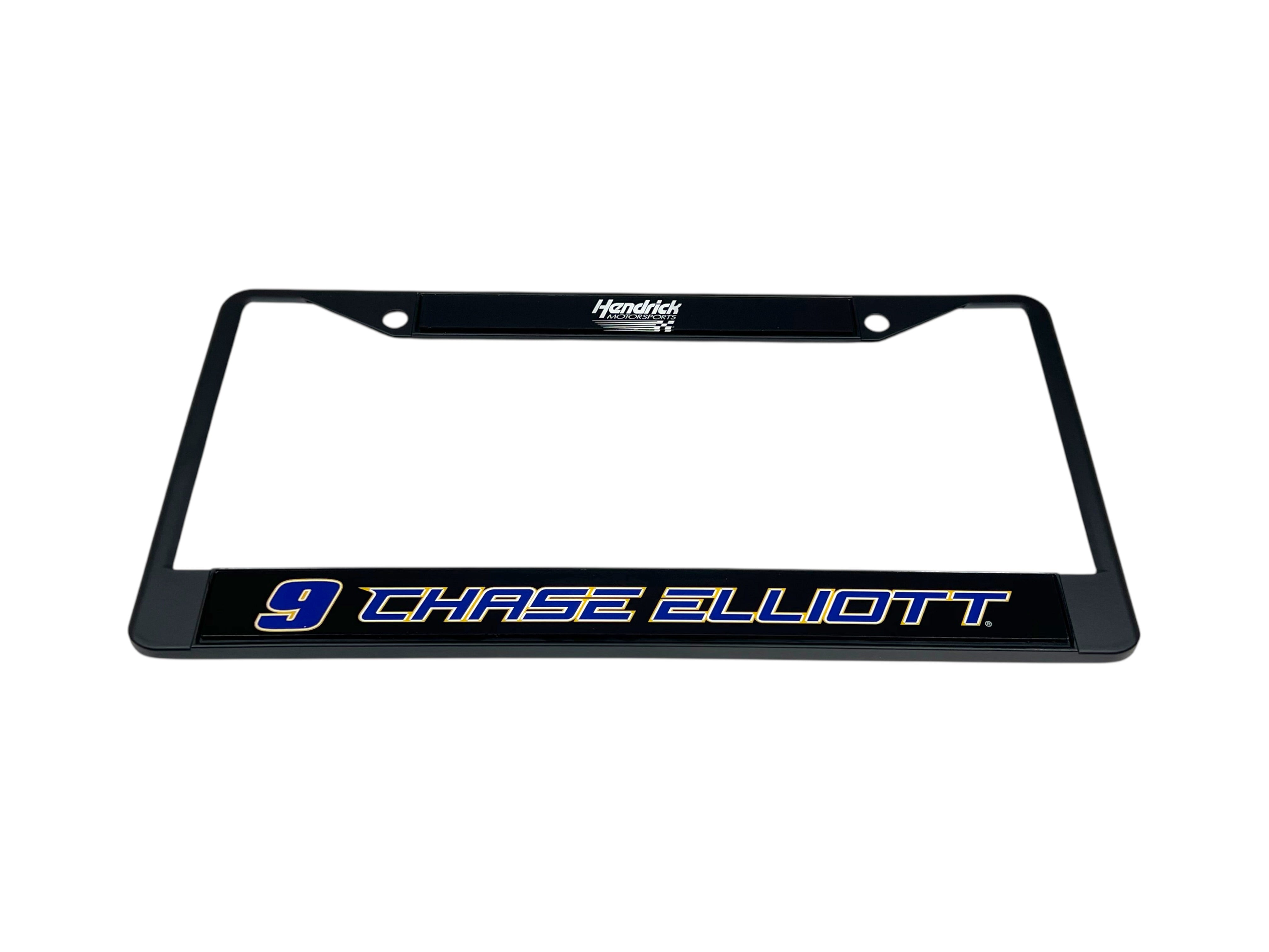 Chase Elliott NAPA # & Name Rail Black License Plate Frame