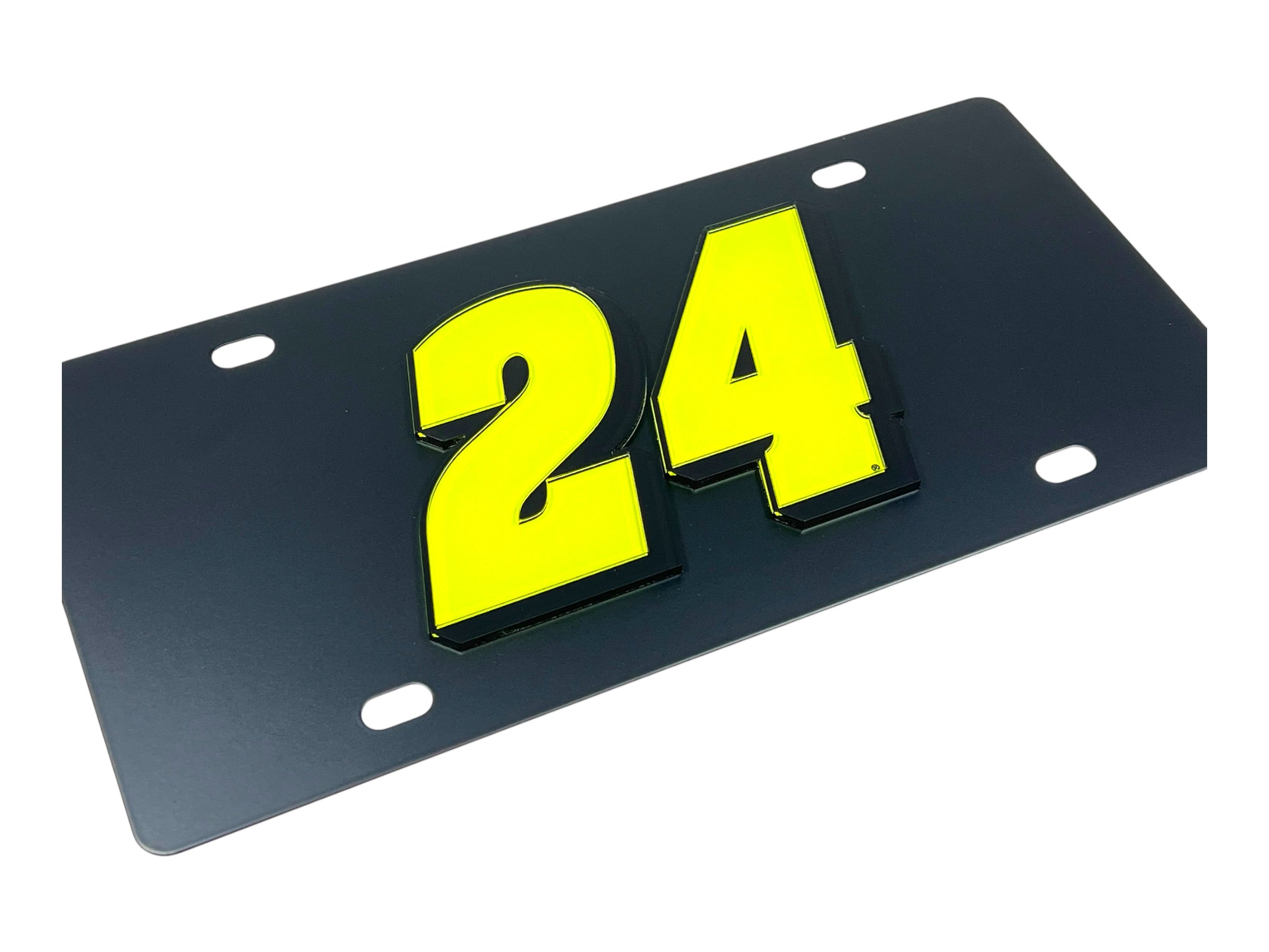 William Byron Raptor # Only Carbon Steel License Plate